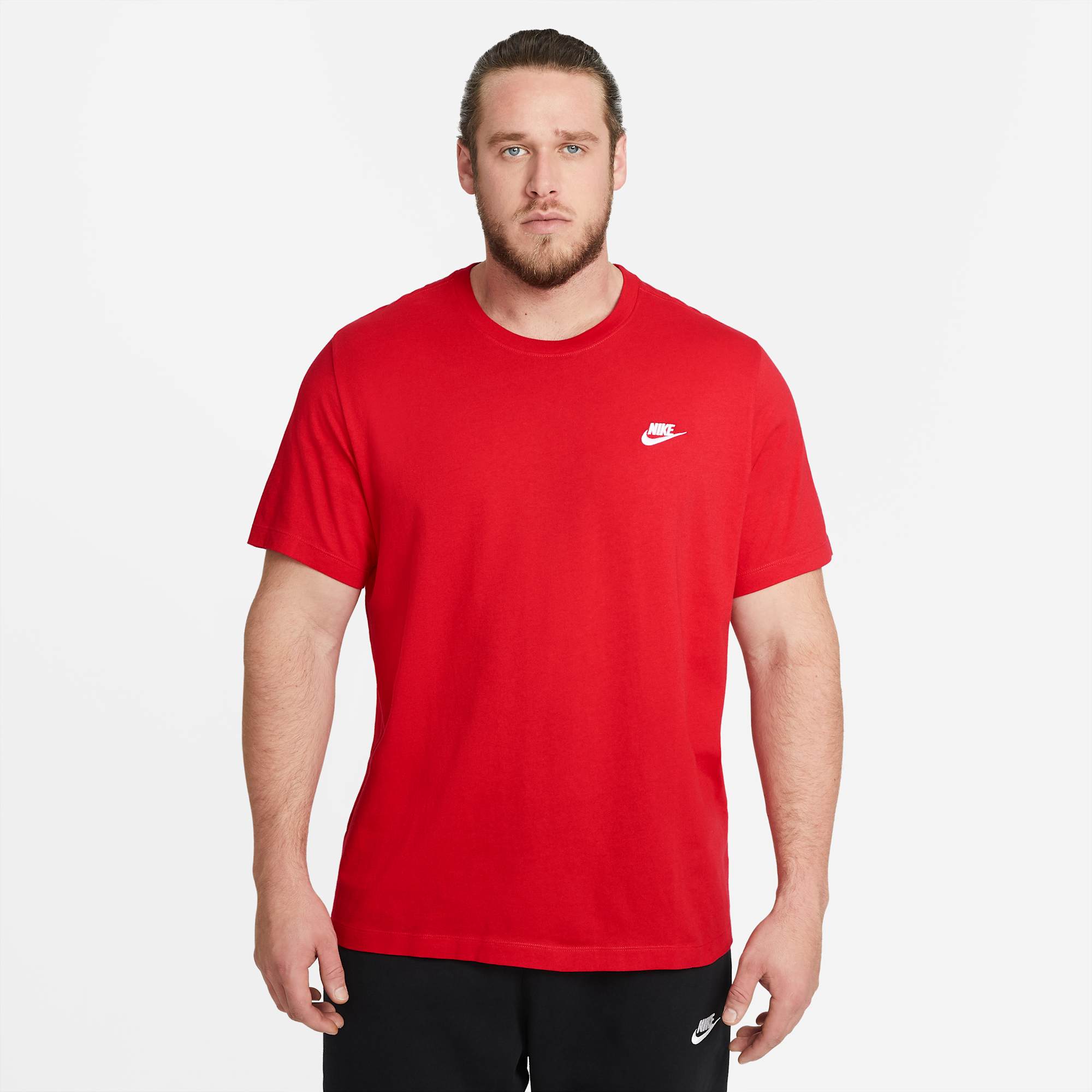 Nike Sportswear Club, ROJO, hi-res