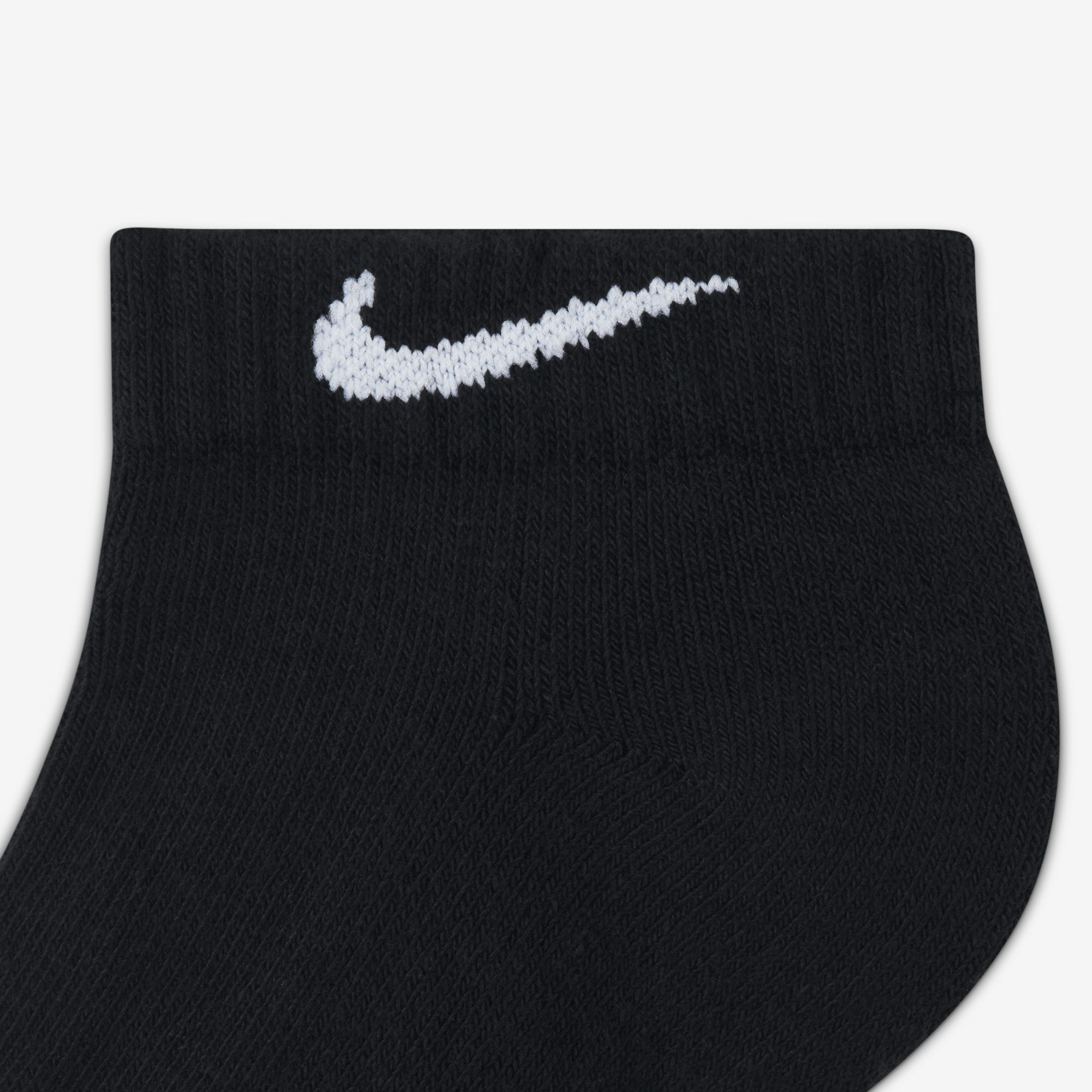 Nike Everyday Cushioned Cortas 3 Pares, NEGRO, hi-res