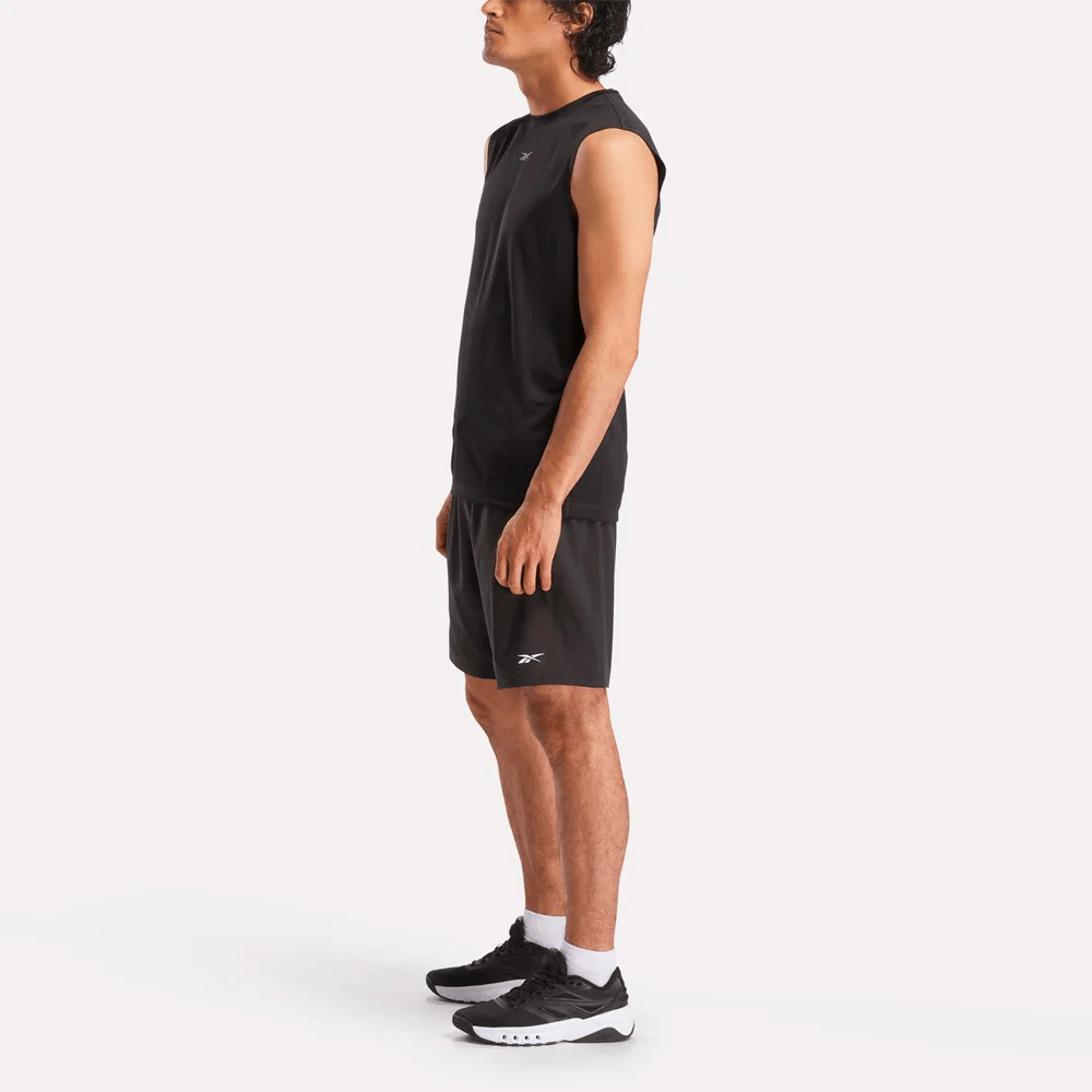 Reebok Polera Train Sleeveless Tech, NEGRO, hi-res