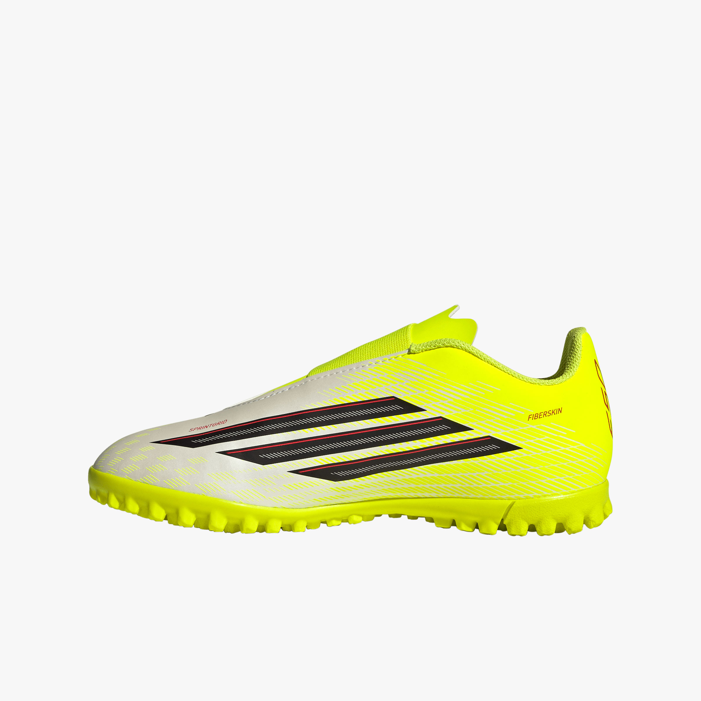 adidas Zapatillas F50 Club Pasto Sint&eacute;tico Ni&ntilde;os, AMARILLO, hi-res