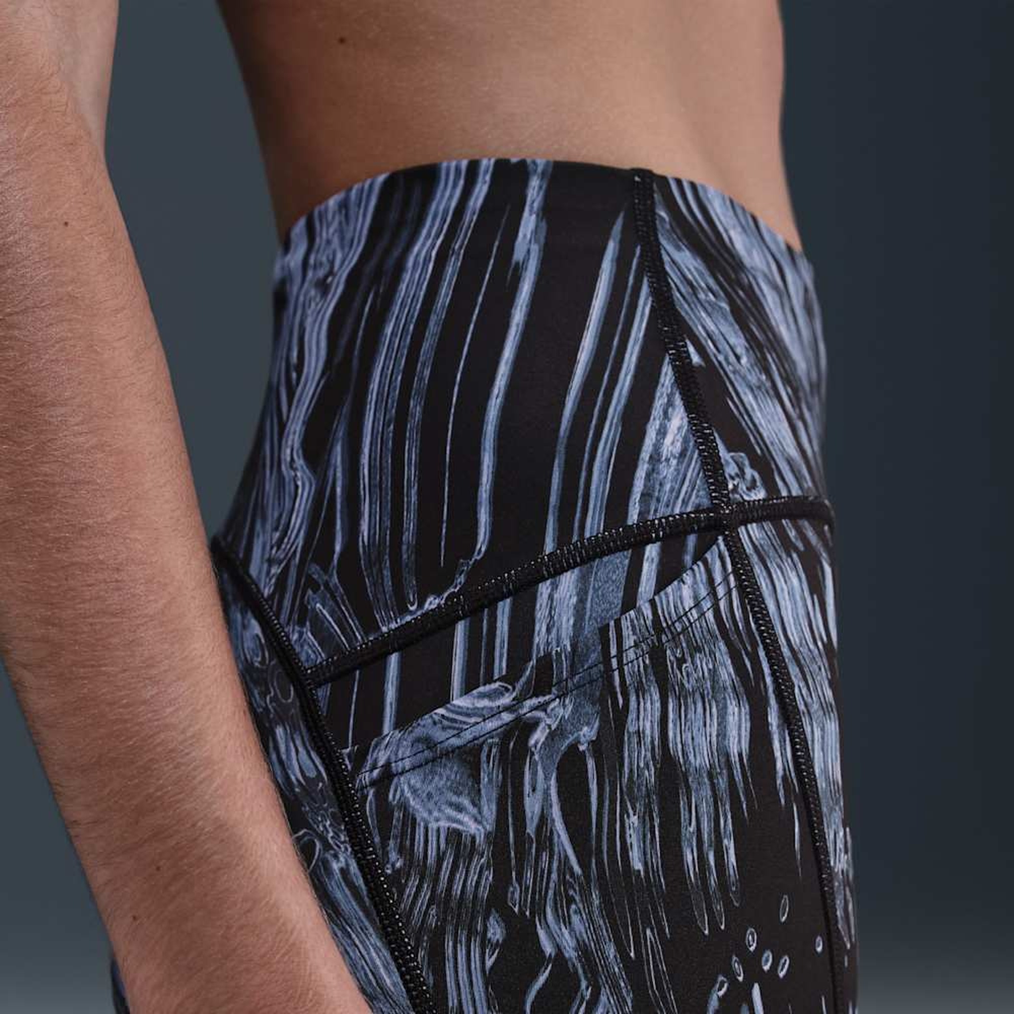 Nike Calzas Swift, AZUL, hi-res