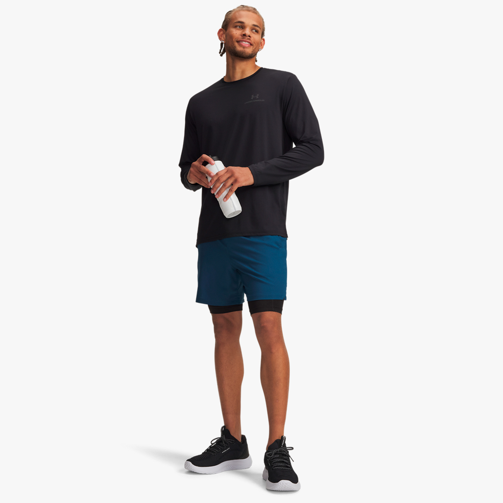 Under Armour Shorts Vanish Woven 2-in-1, AZUL, hi-res