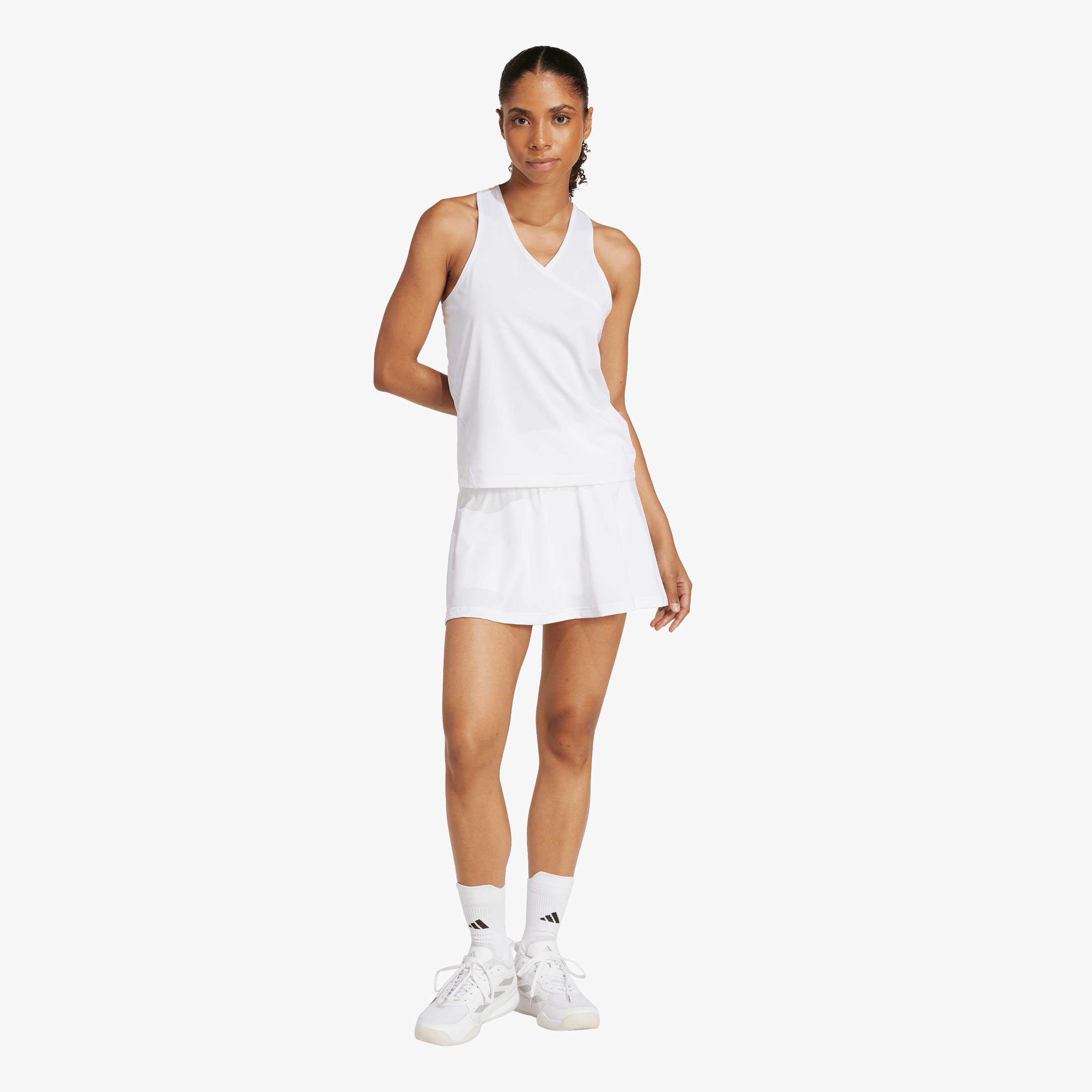 adidas Falda de Tenis Club Climacool, BLANCO, hi-res
