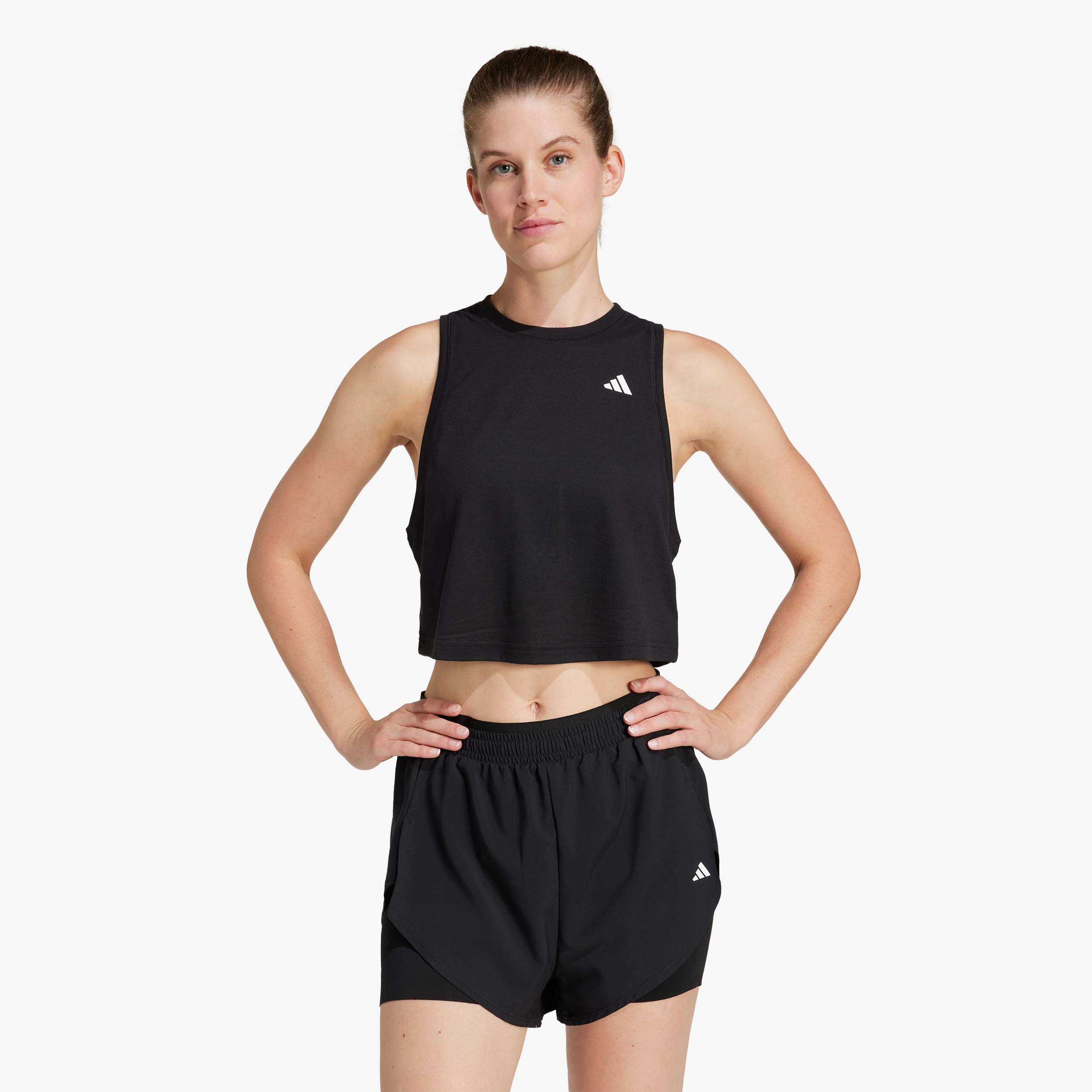 adidas Camiseta Train Essentials Boxy Workout, NEGRO, hi-res