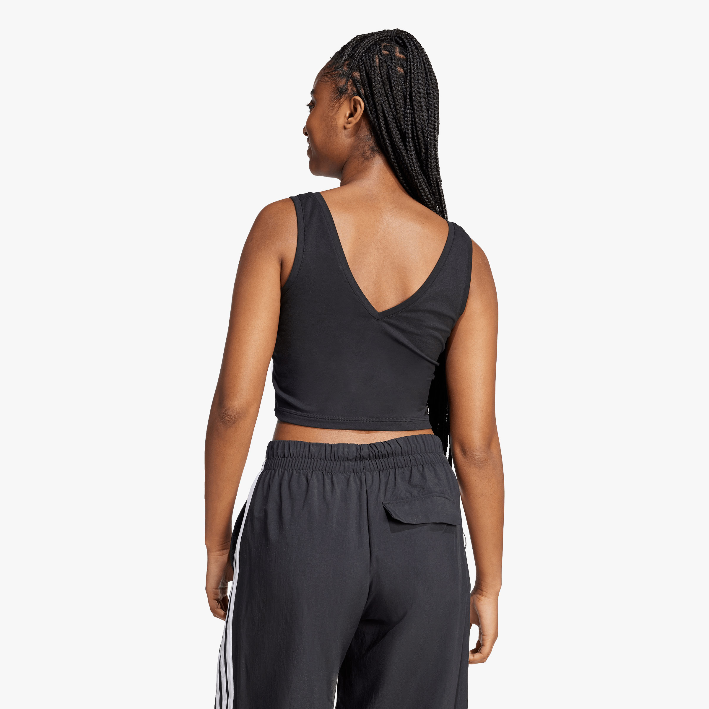 adidas Top Essentials Logo Peque&ntilde;o Lifestyle, NEGRO, hi-res