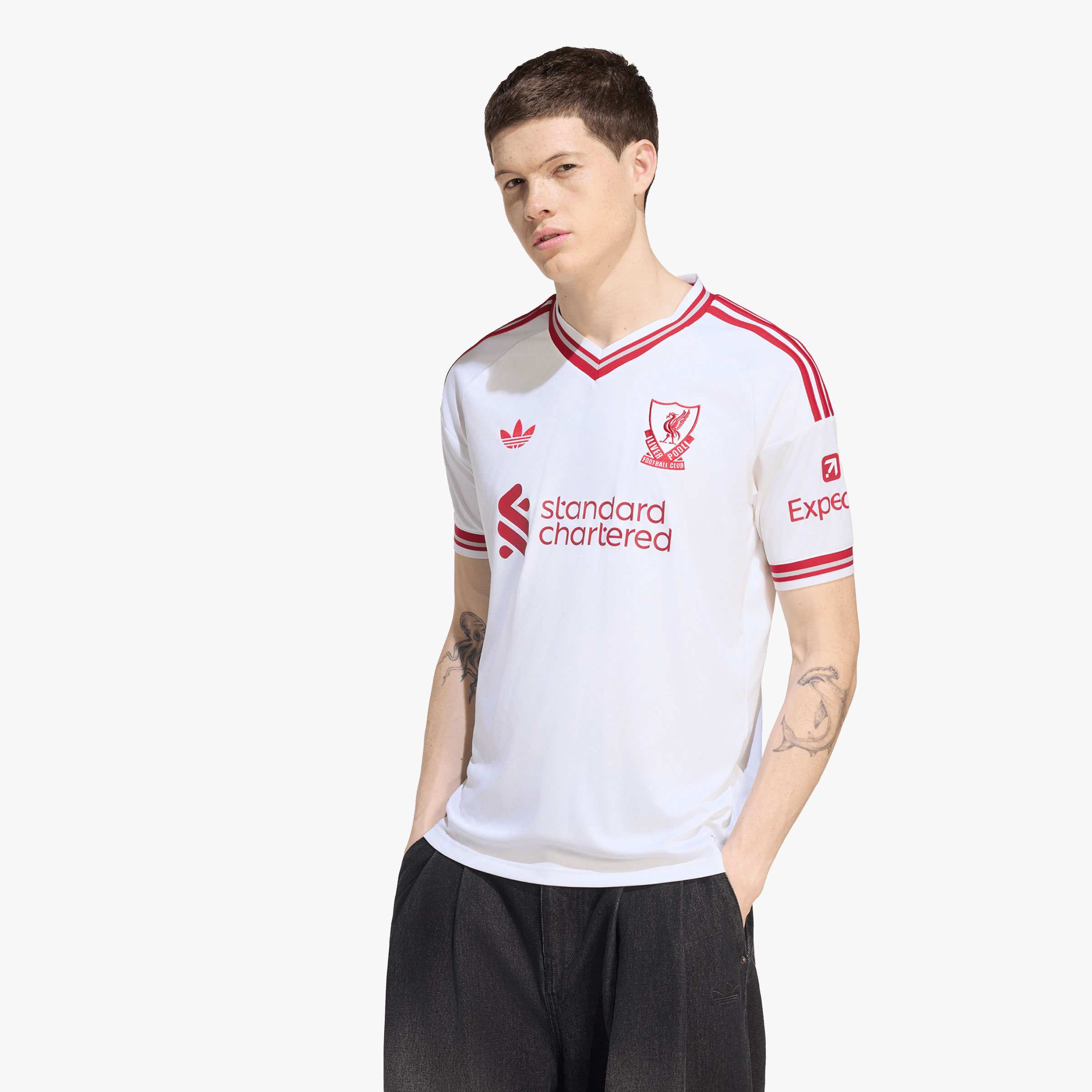 adidas Camiseta Liverpool FC Visitante 26/27, BLANCO, hi-res
