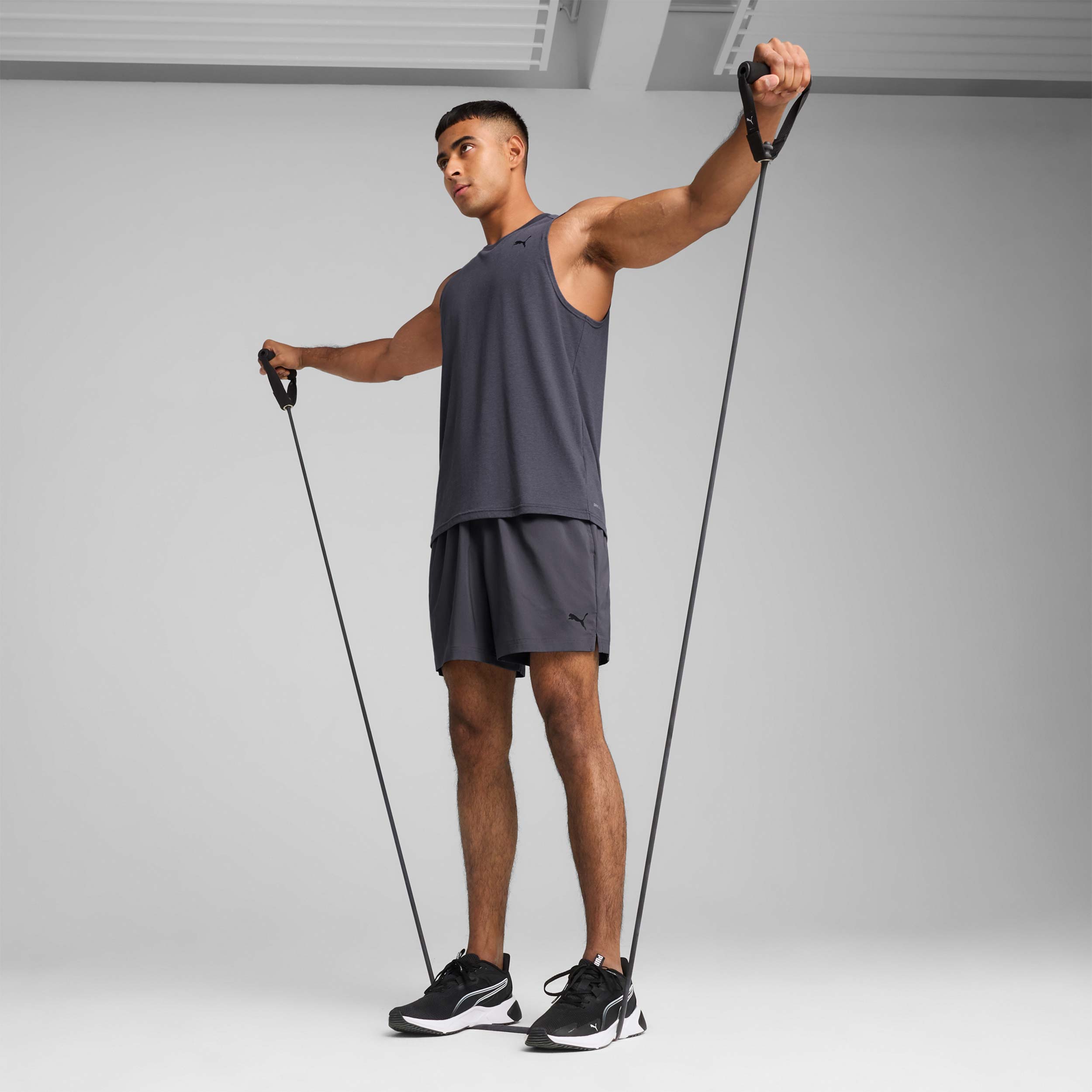 Puma Shorts Train All Day Essentials, GRIS, hi-res