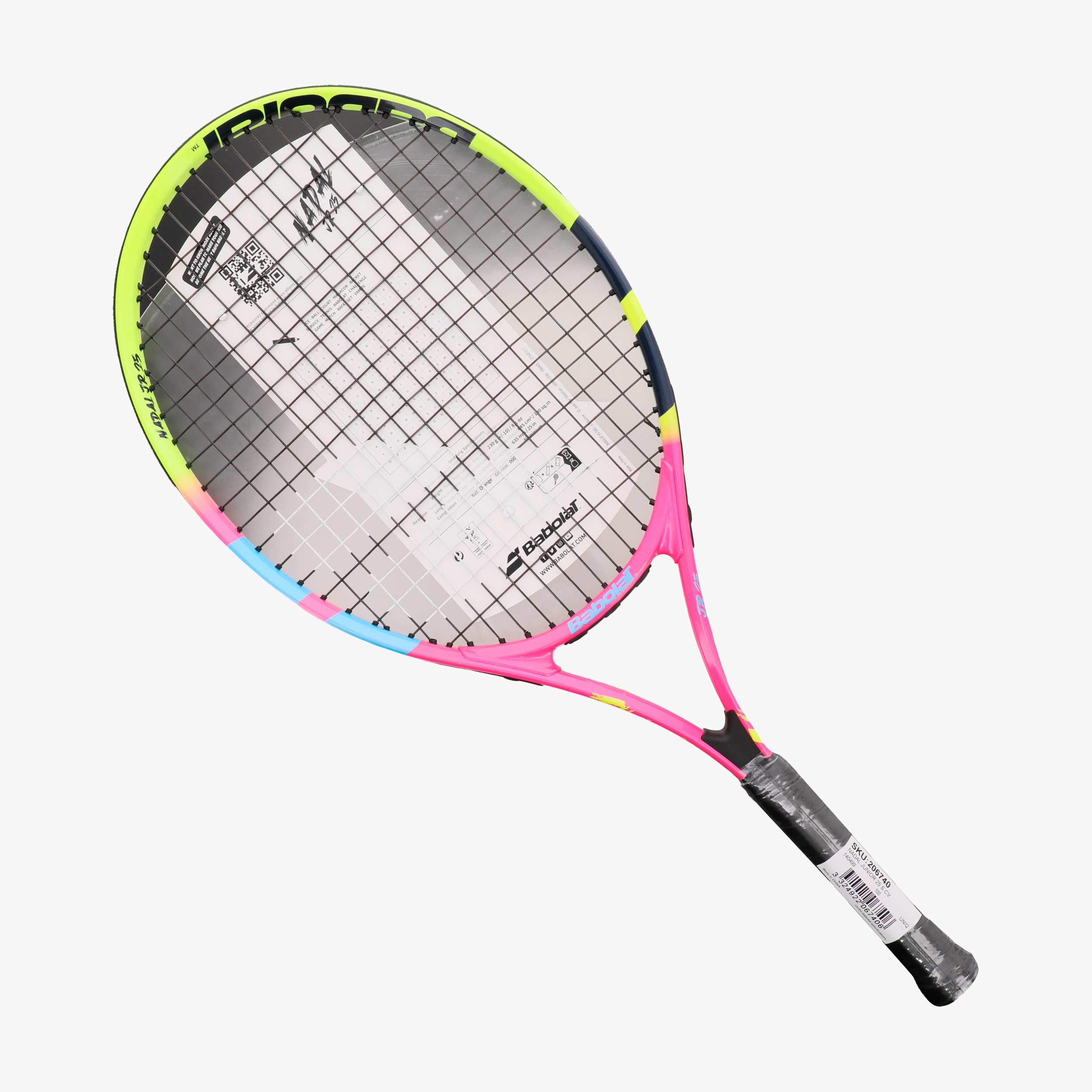 Babolat Raqueta Nadal Junior 25 Ni&ntilde;os, AMARILLO, hi-res