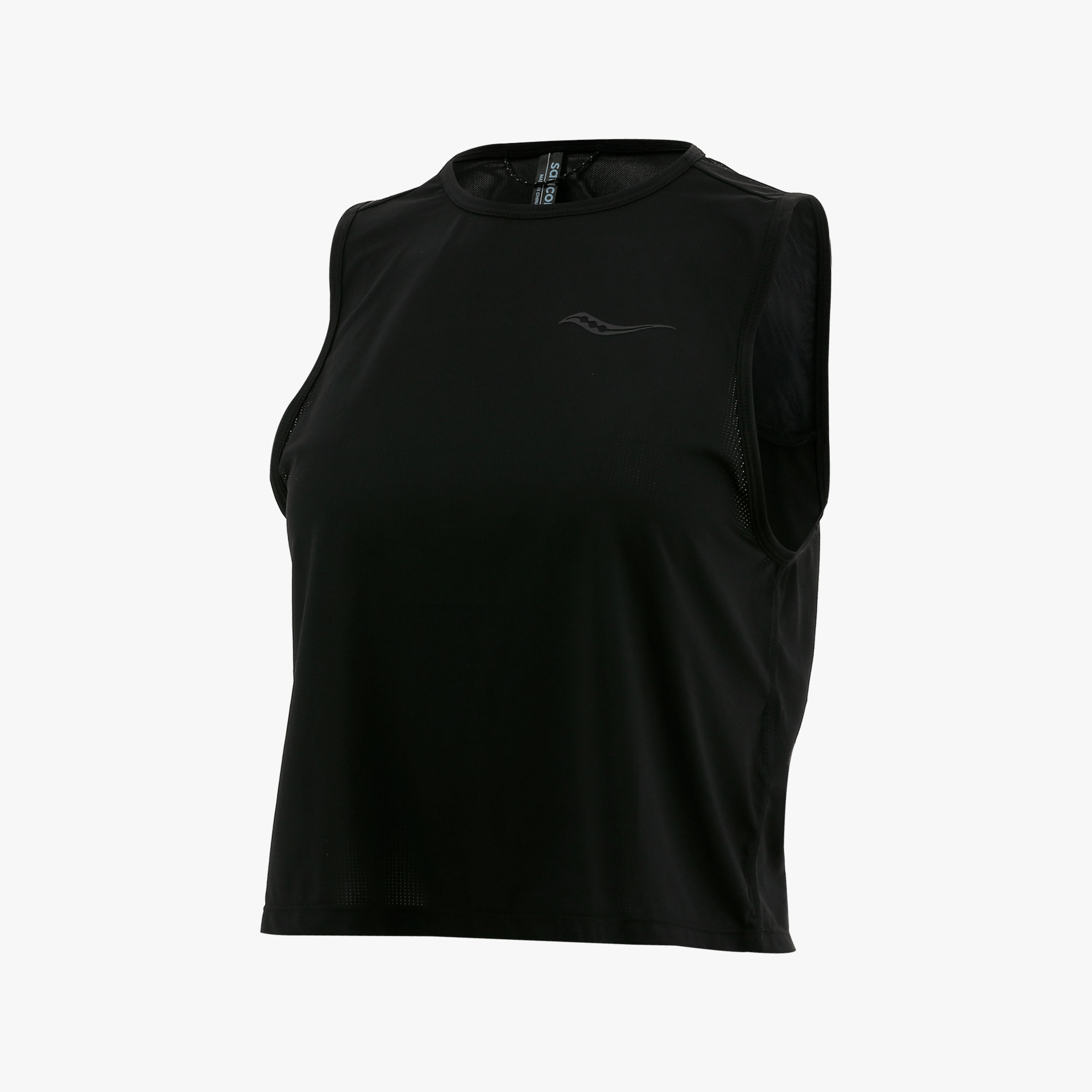 Saucony Polera Crop Stopwatch, NEGRO, hi-res