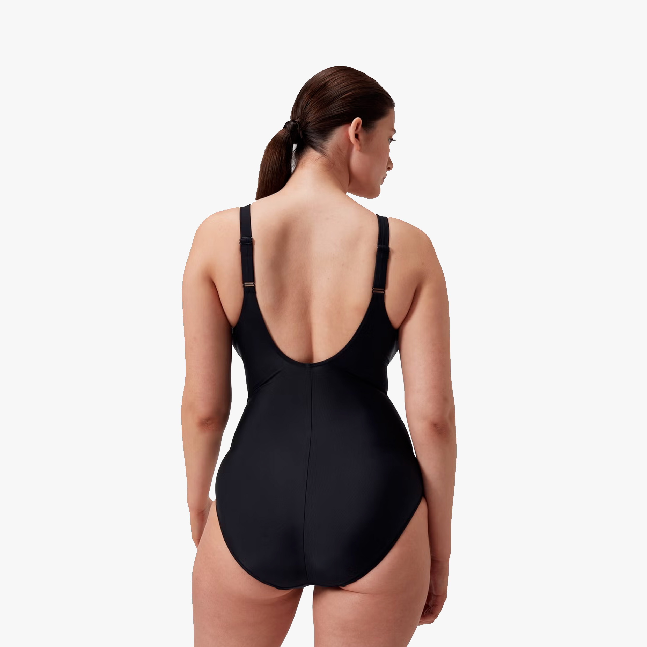 Speedo Bañador Shaping Cross Back, NEGRO, hi-res
