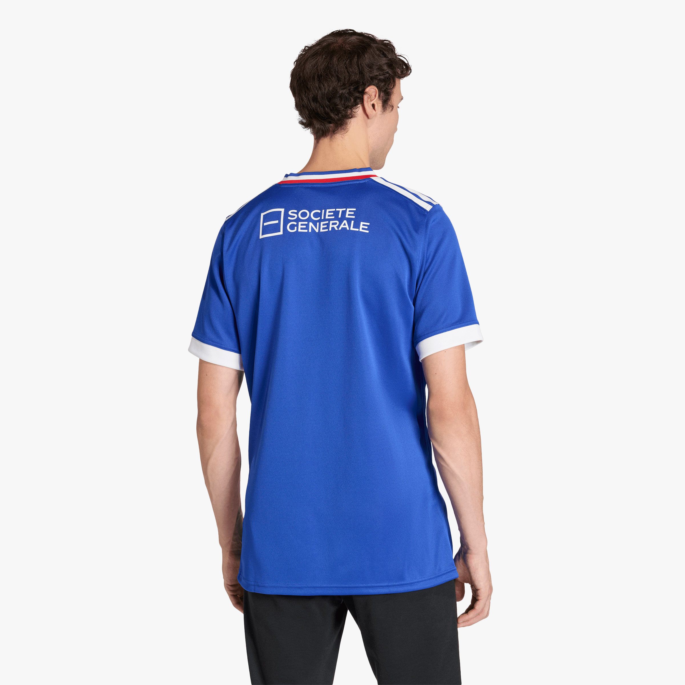 adidas Camiseta de Rugby Local Francia Versi&oacute;n Fan, AZUL, hi-res