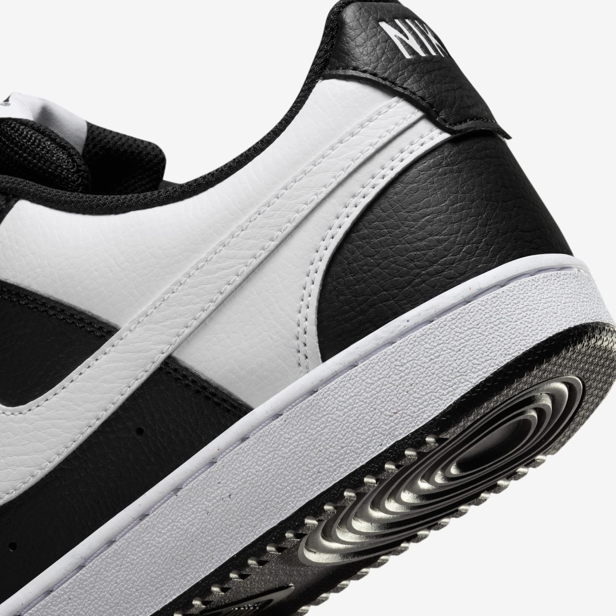 Nike Court Vision Low, NEGRO, hi-res