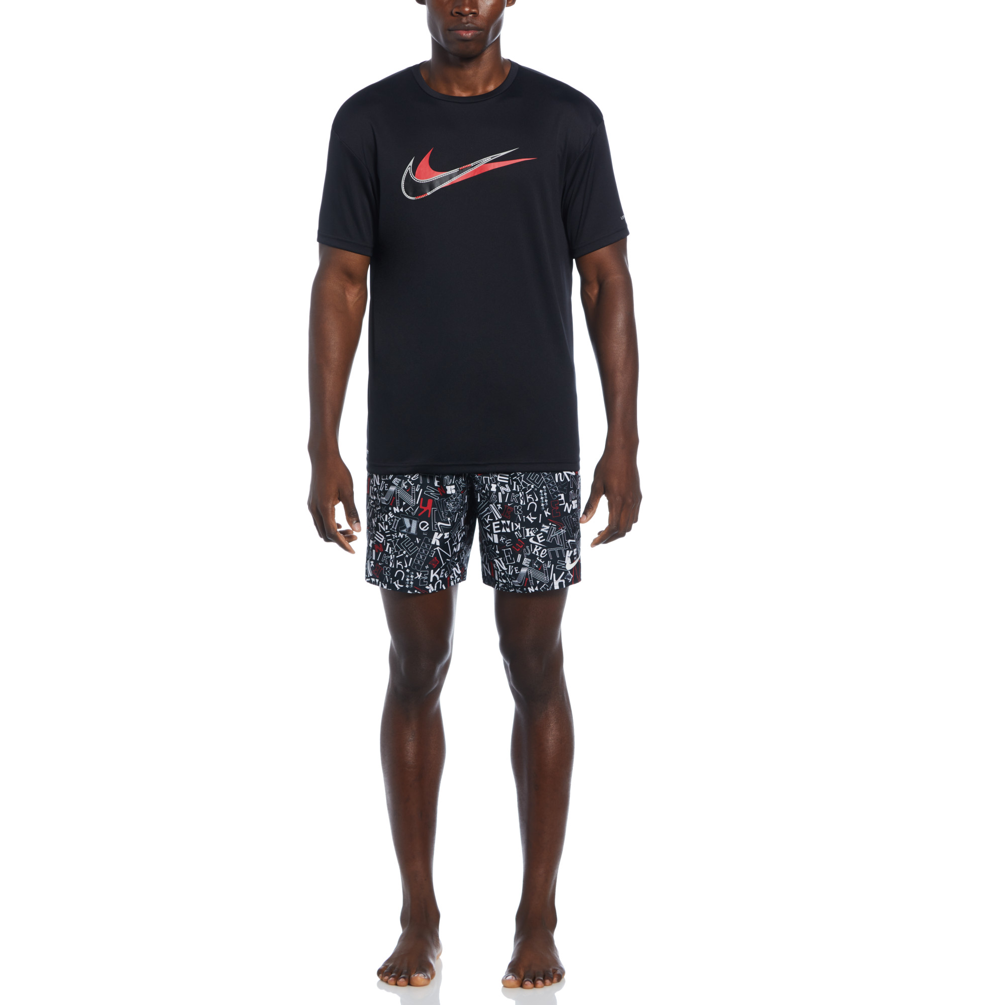 Nike Polera Hydroguard, NEGRO, hi-res