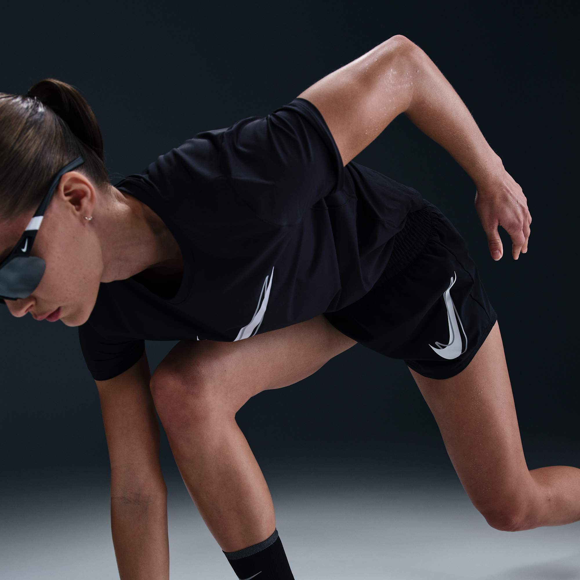 Nike Shorts One, NEGRO, hi-res