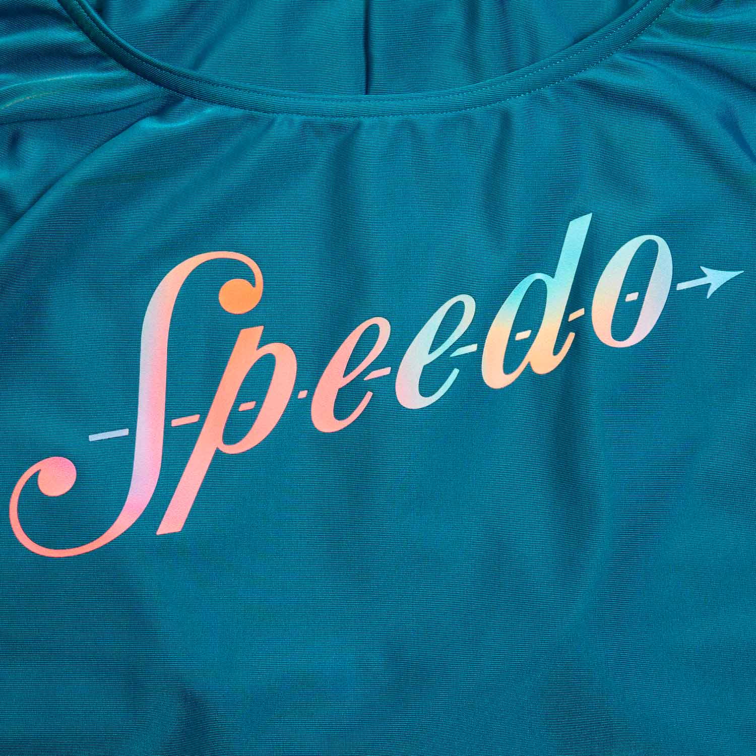 Speedo Traje de Ba&ntilde;o Logo Deep U-Back, AZUL, hi-res