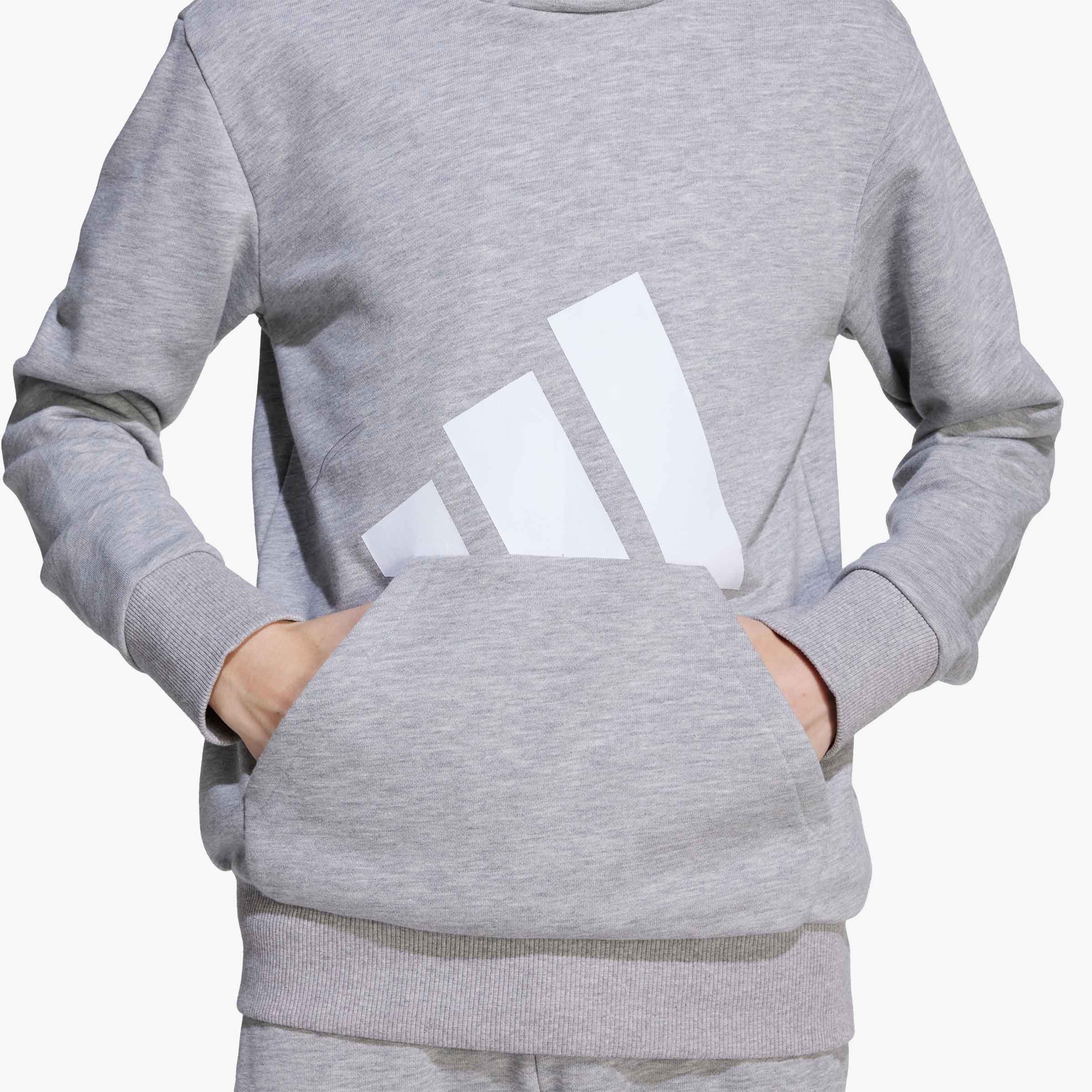 adidas Poler&oacute;n Essentials Ni&ntilde;os, GRIS, hi-res