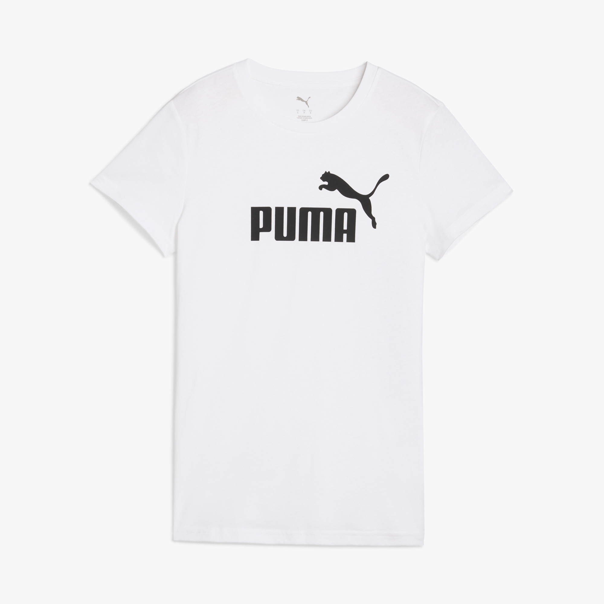 Puma Polera Essentials No. 1 Logo, BLANCO, hi-res