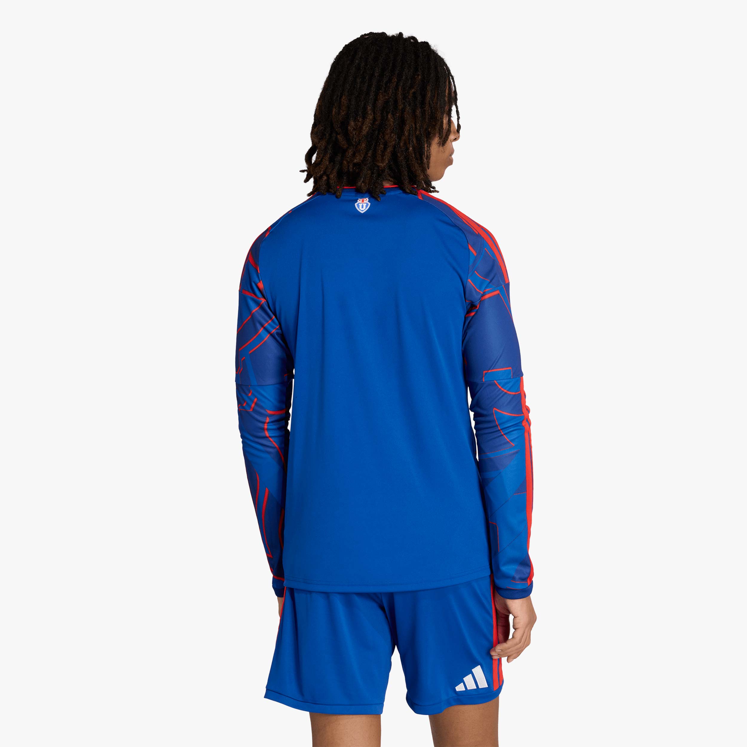 adidas Camiseta manga larga U de Chile Local 2026, AZUL, hi-res