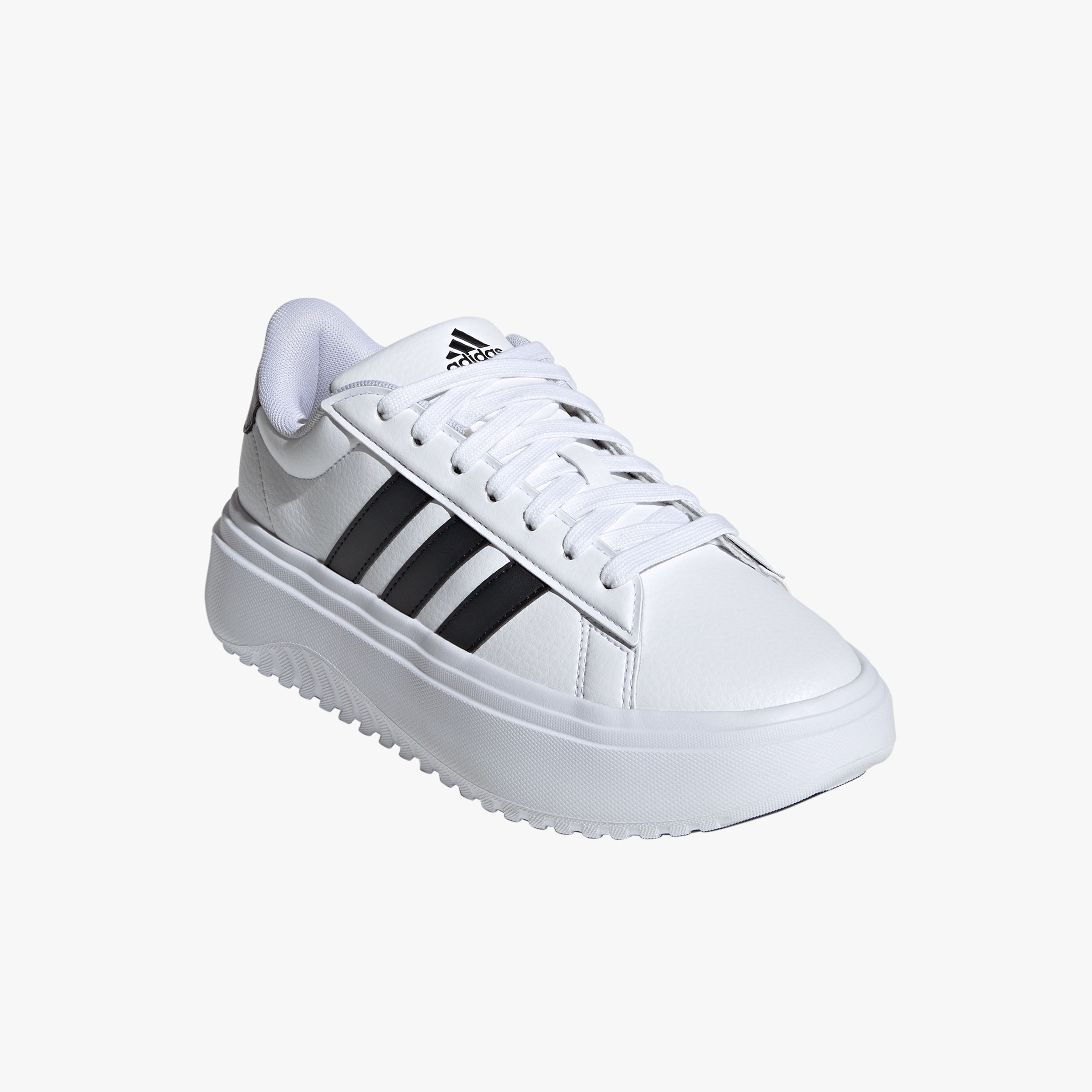 adidas Zapatillas Grand Court Platforma, BLANCO, hi-res