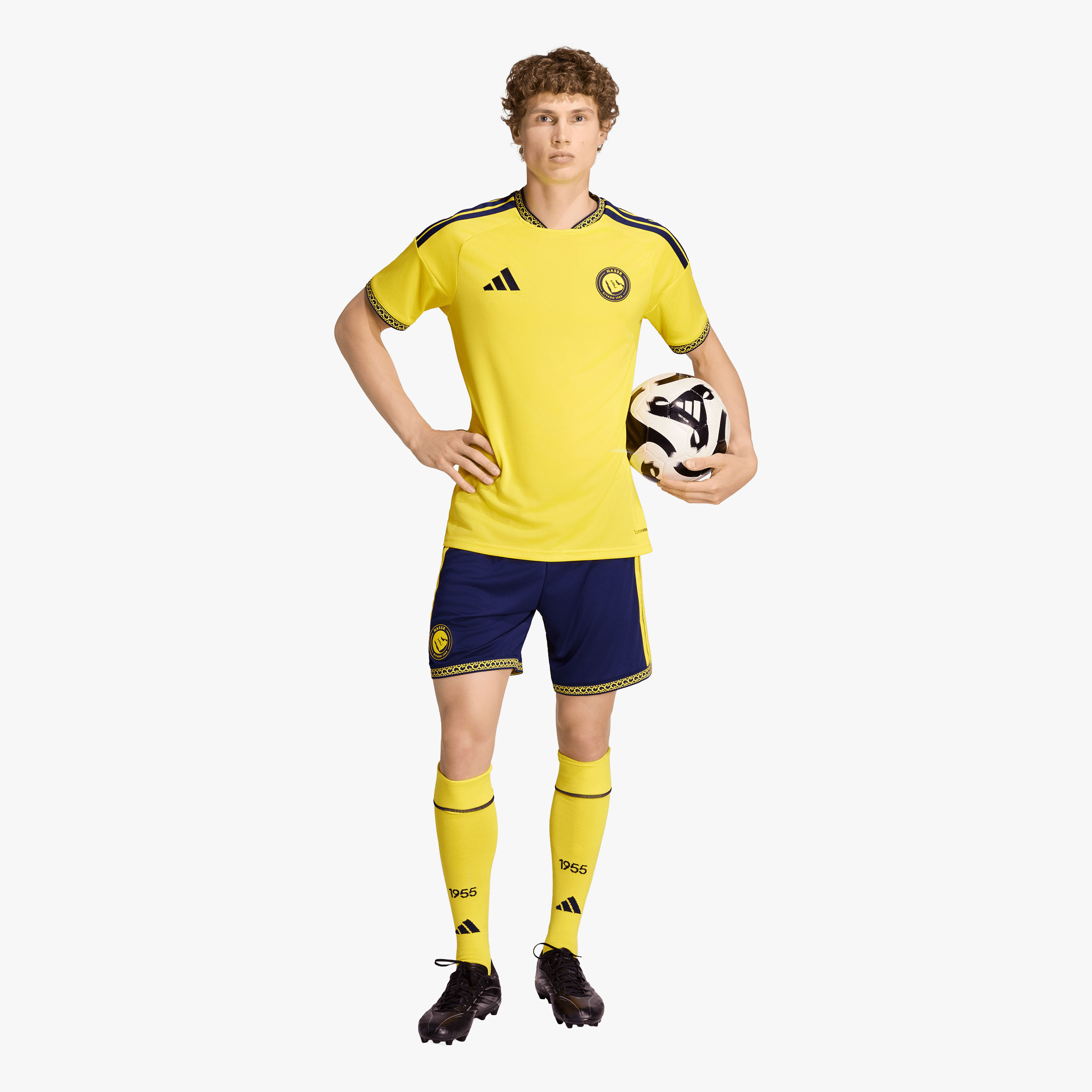 adidas Camiseta Al Nassr FC Local 26/27 N&N, AMARILLO, hi-res