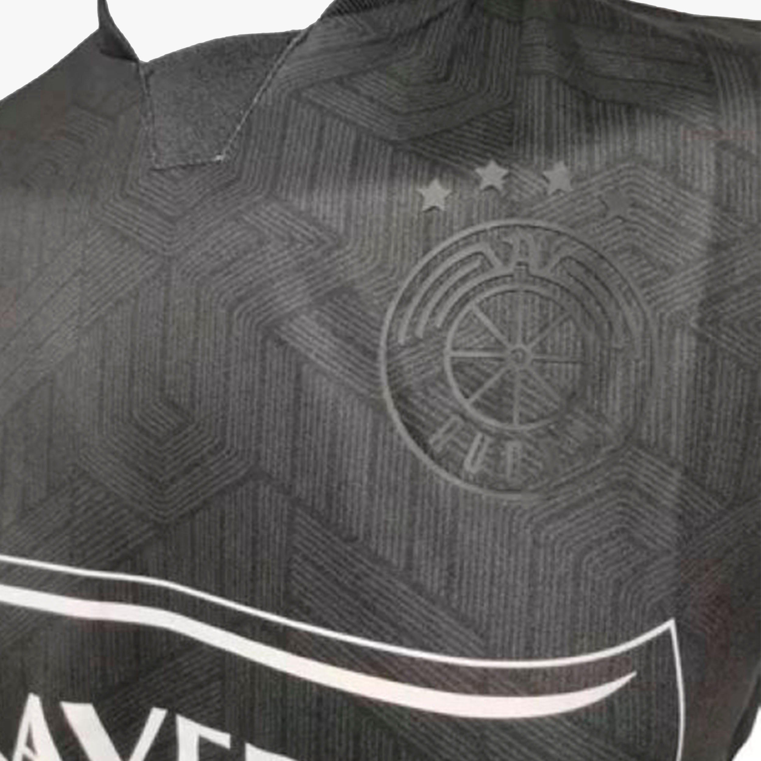Macron Camiseta Audax Italiano Tercera 2024 Adulto, NEGRO, hi-res