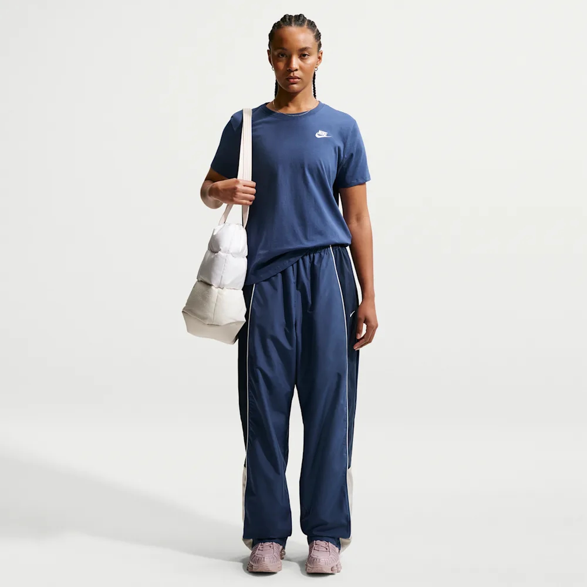 Nike Polera Sportswear Club Essentials, AZUL, hi-res
