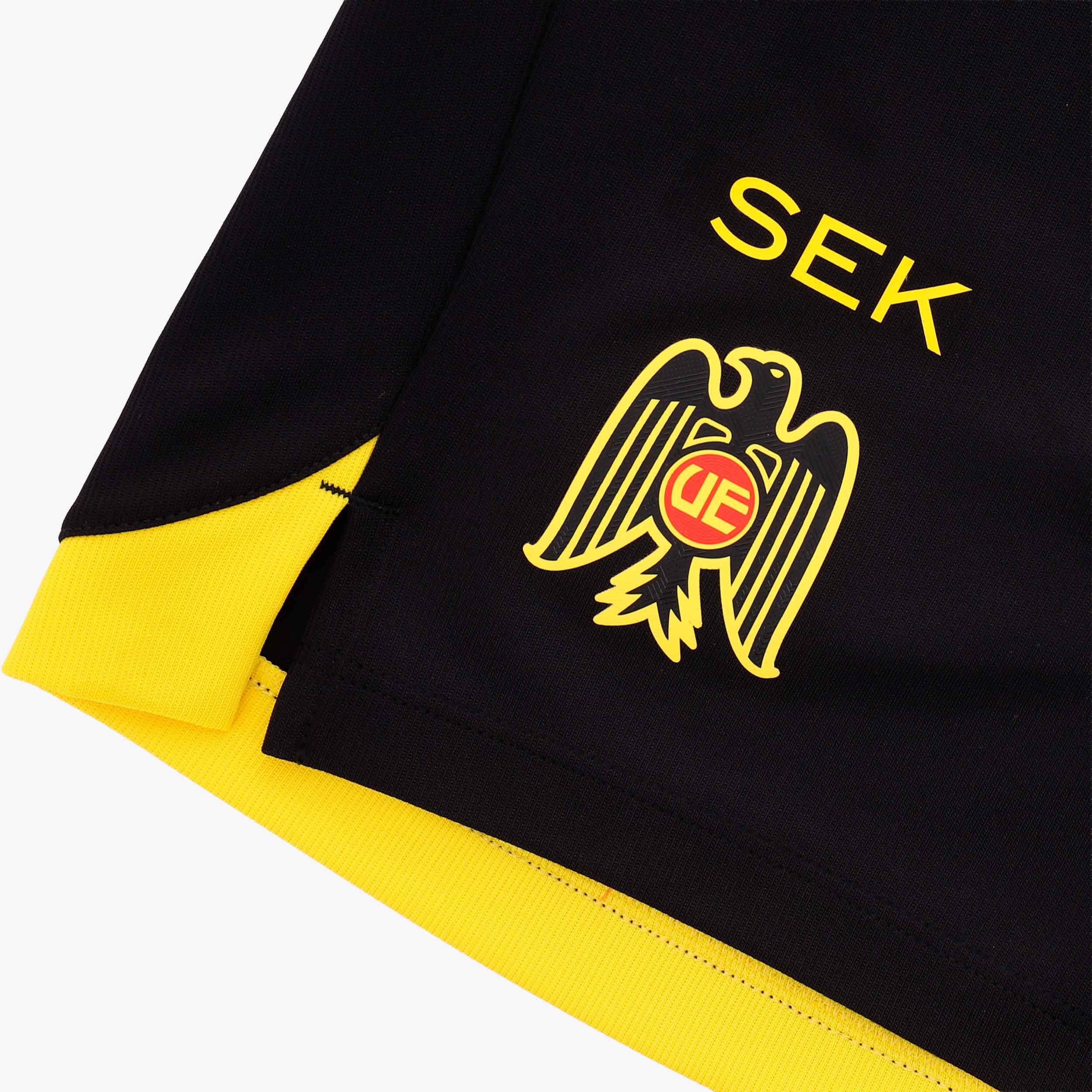 Shorts Uni&oacute;n Espa&ntilde;ola Alterna 2 2026, NEGRO, hi-res