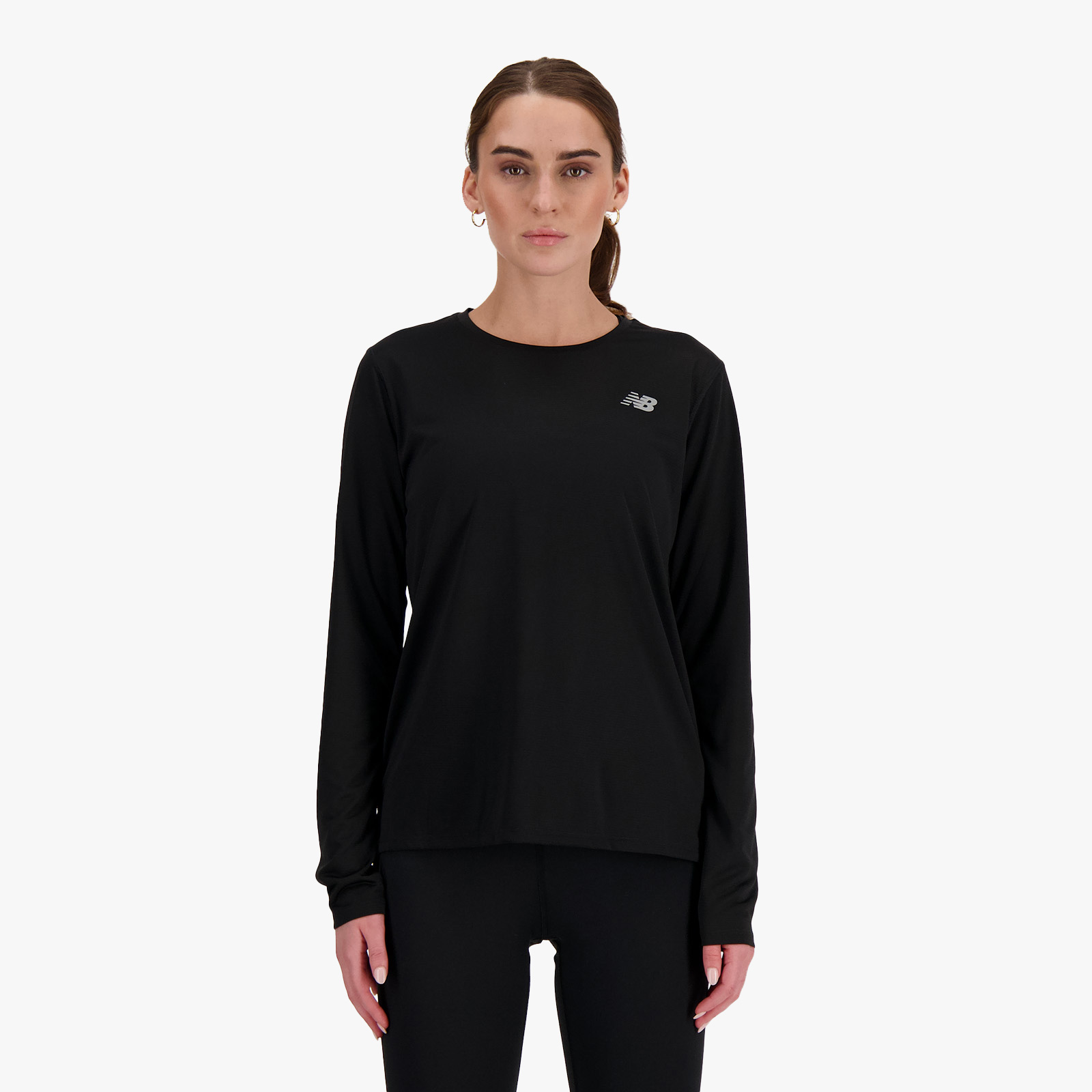 New Balance Polera Sport Essentials, NEGRO, hi-res
