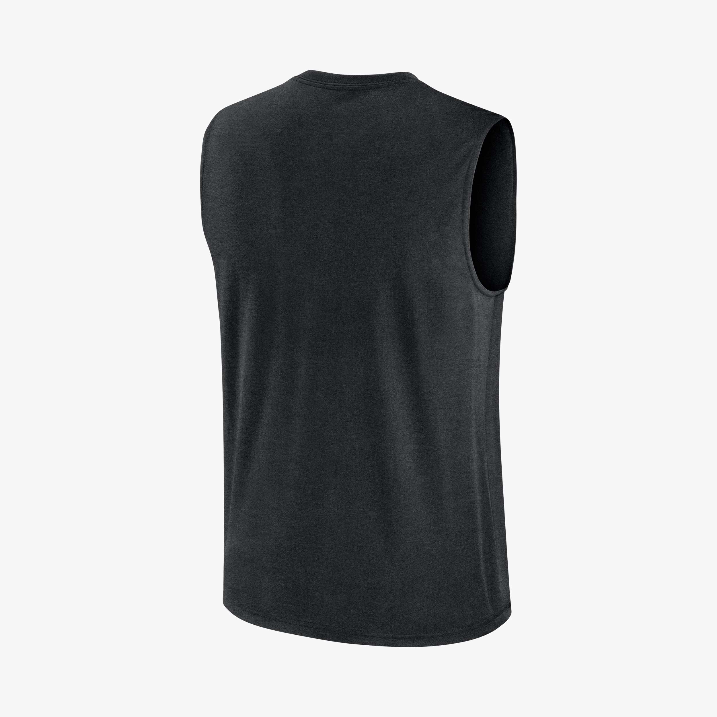 MLB BVD Muscle, NEGRO, hi-res
