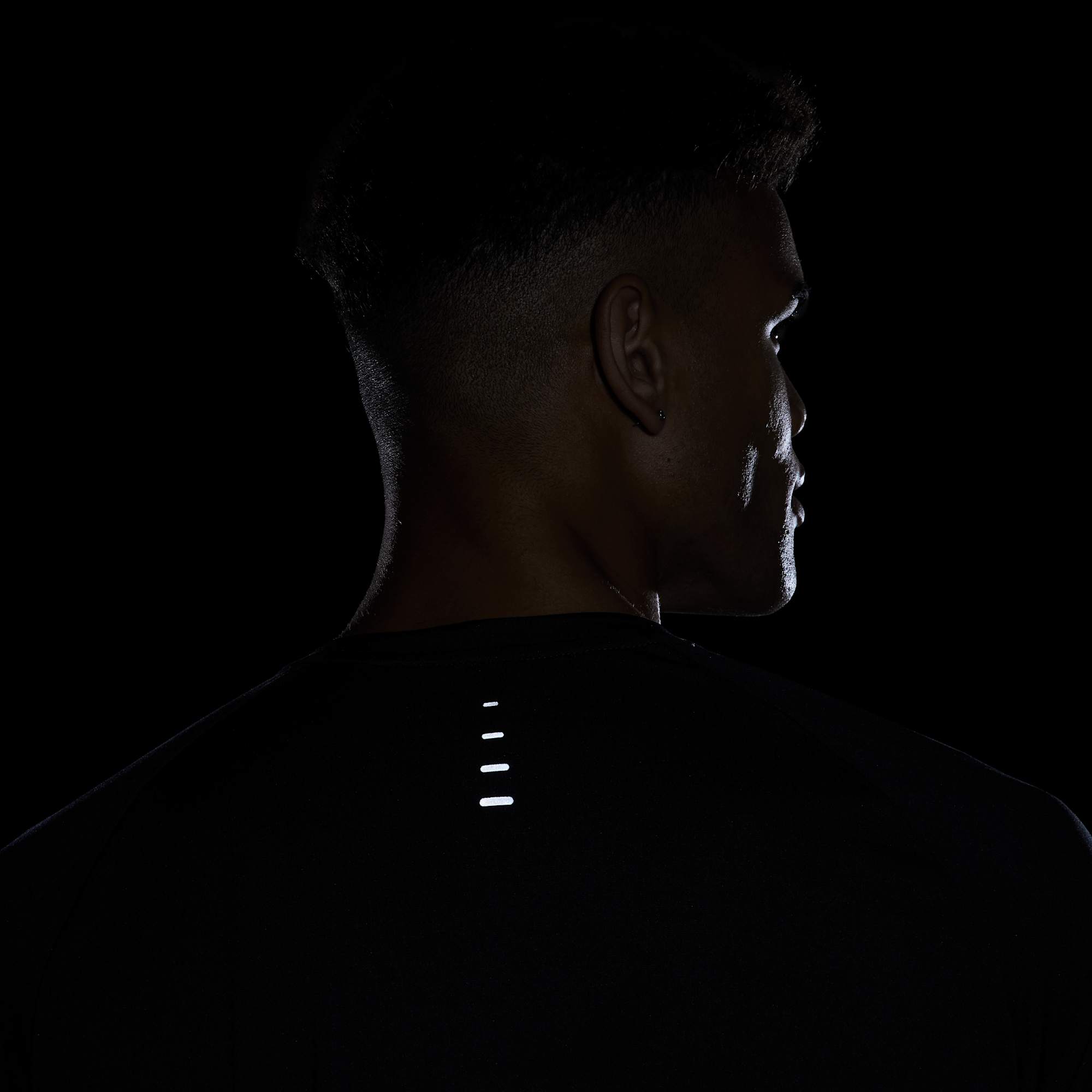 Nike Polera Stride, NEGRO, hi-res