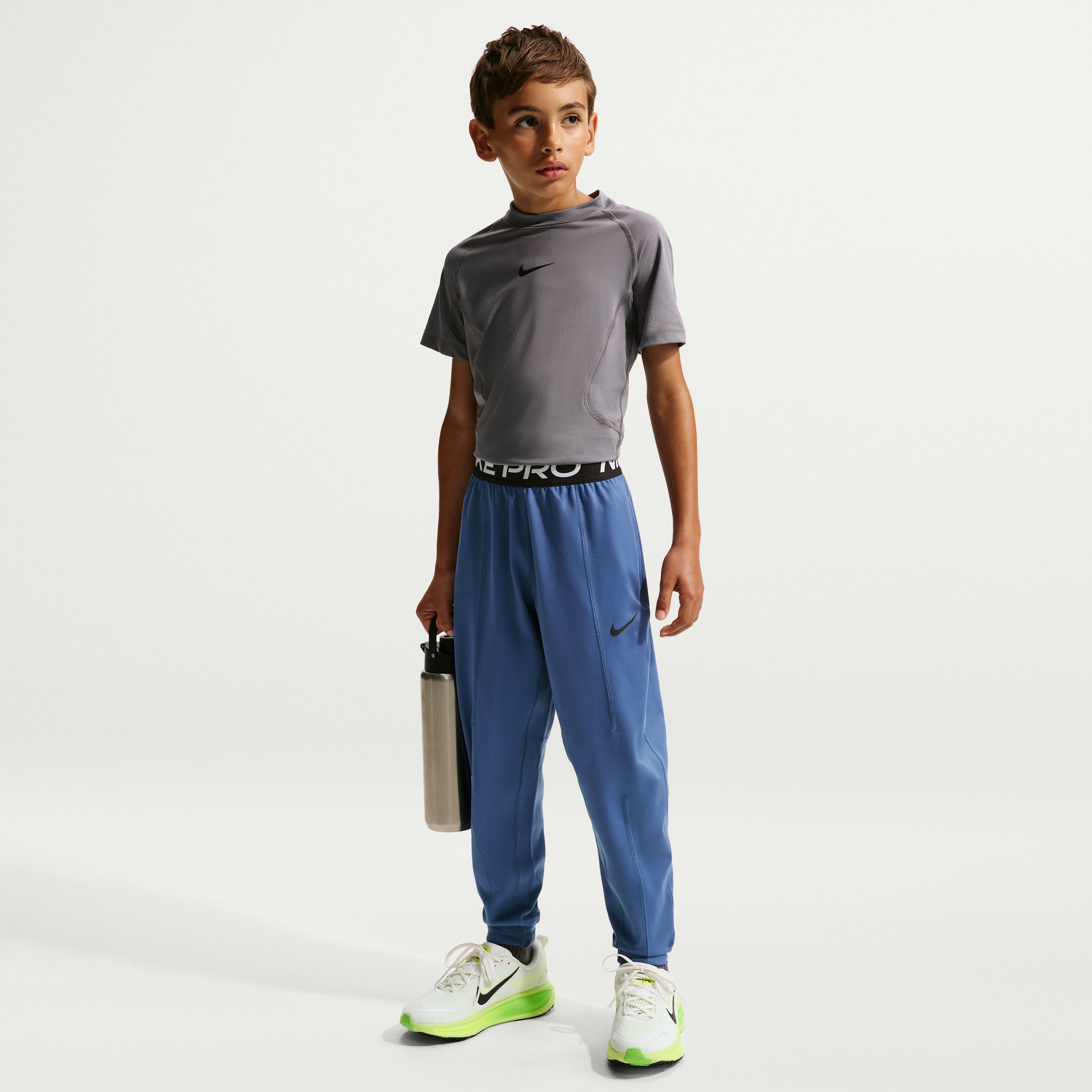 Nike Pantal&oacute;n Pro Dri-FIT Fleece, AZUL, hi-res