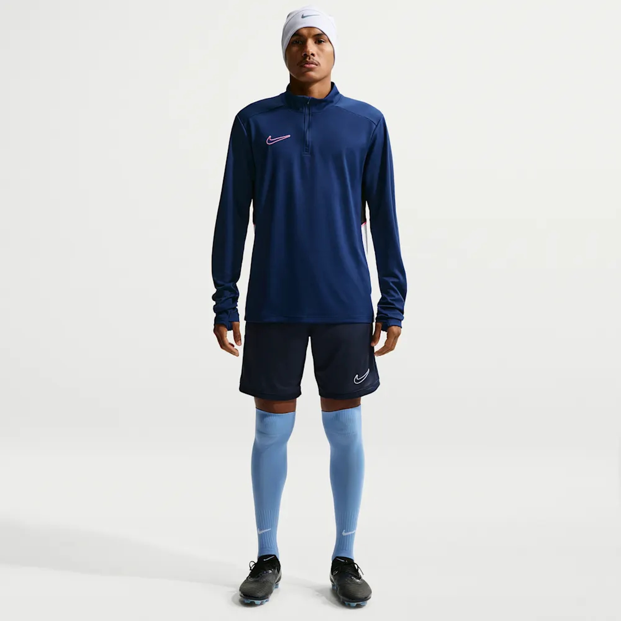 Nike Polera Academy, AZUL, hi-res