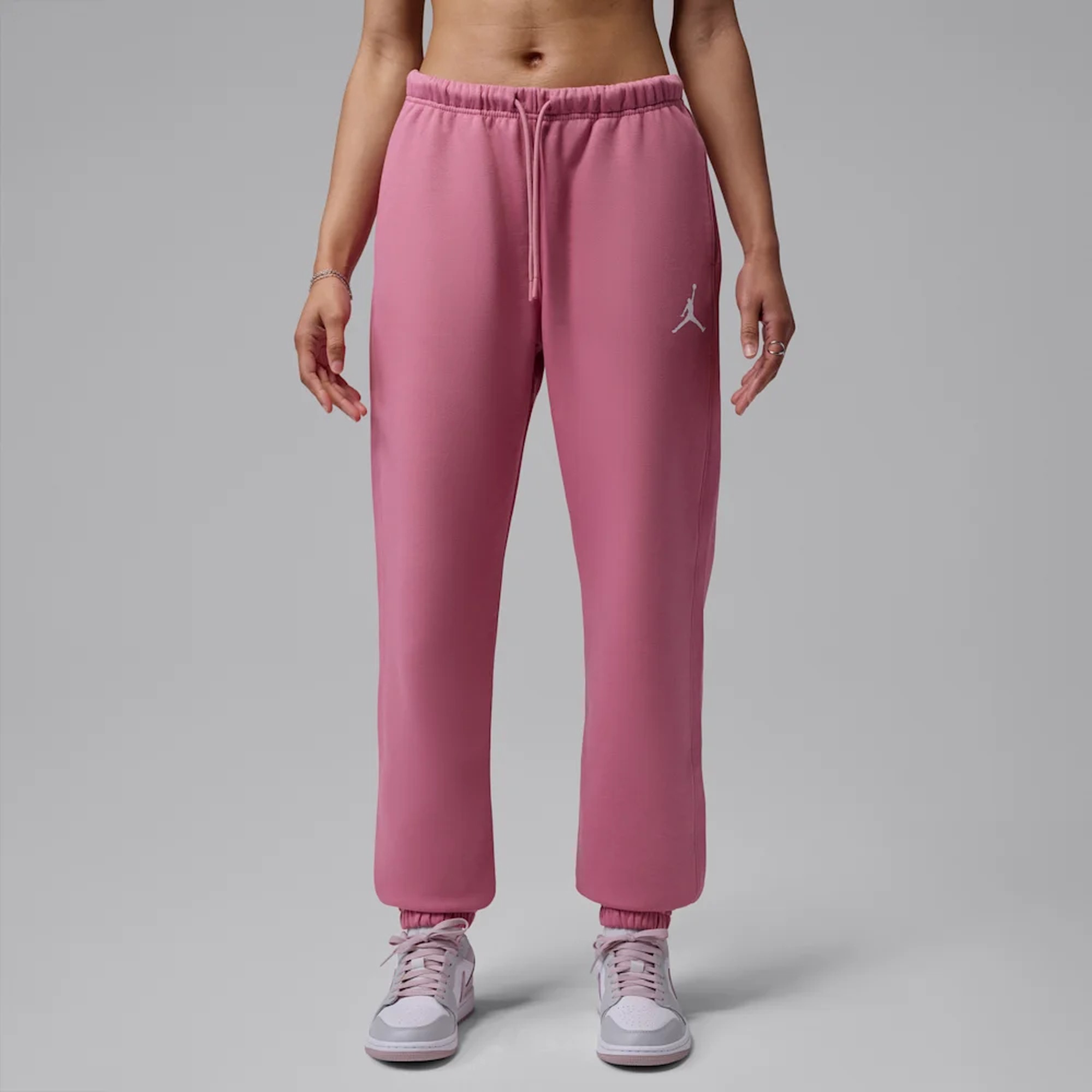 Jordan Pantal&oacute;n Fleece, ROJO, hi-res