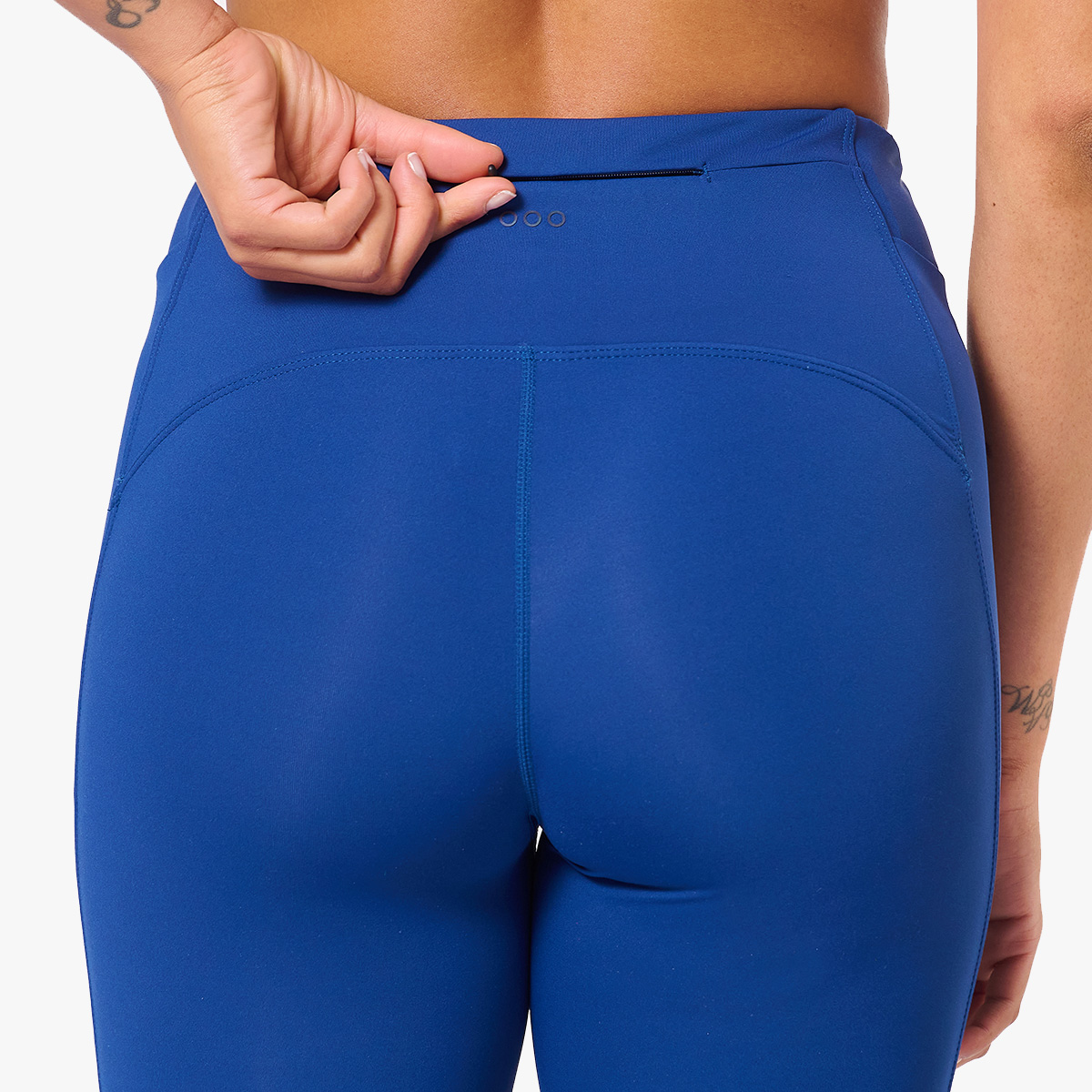 Saucony Calzas Fortify Crop, AZUL, hi-res