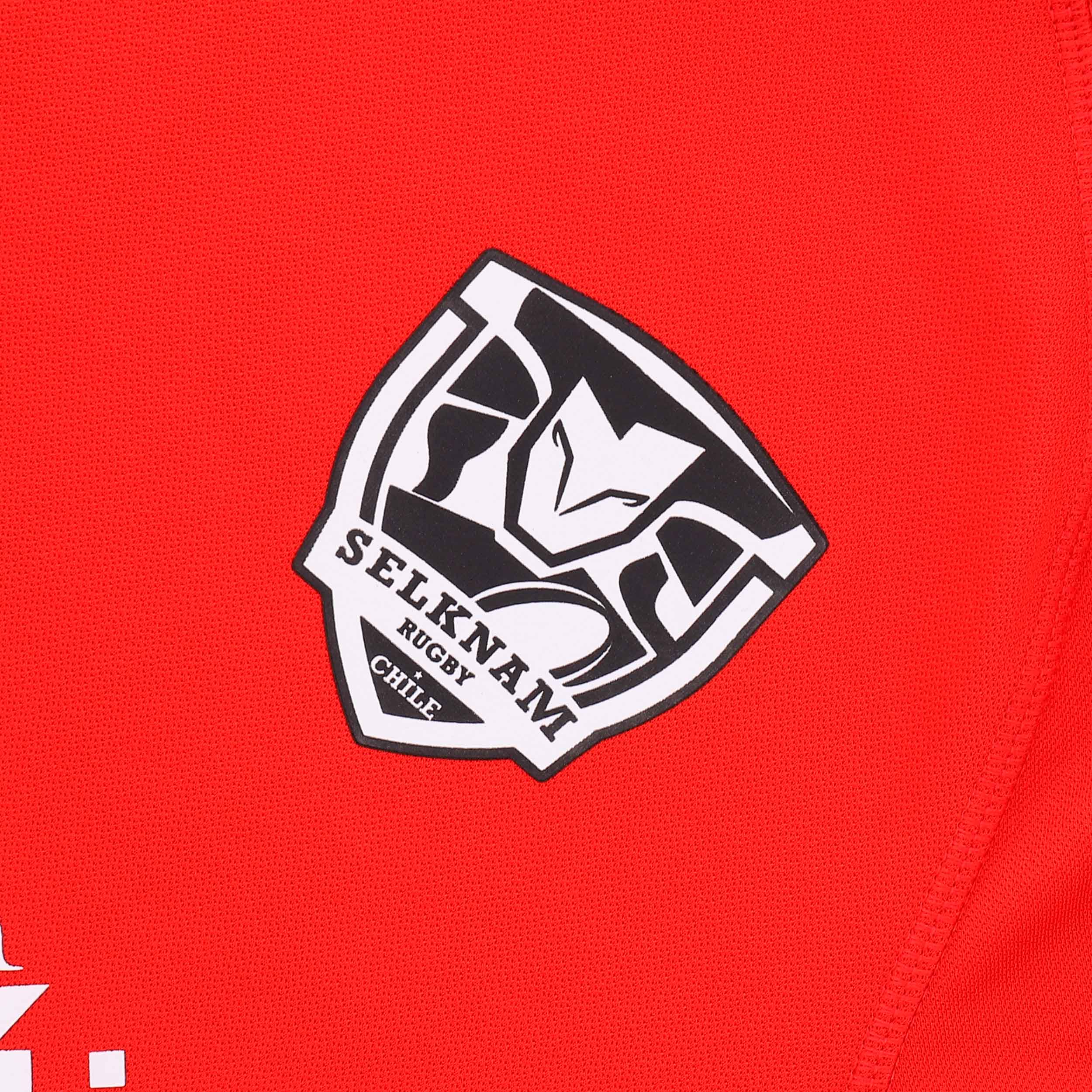 Camiseta Colecci&oacute;n Entrenamiento Selknam Rugby 2026, ROJO, hi-res