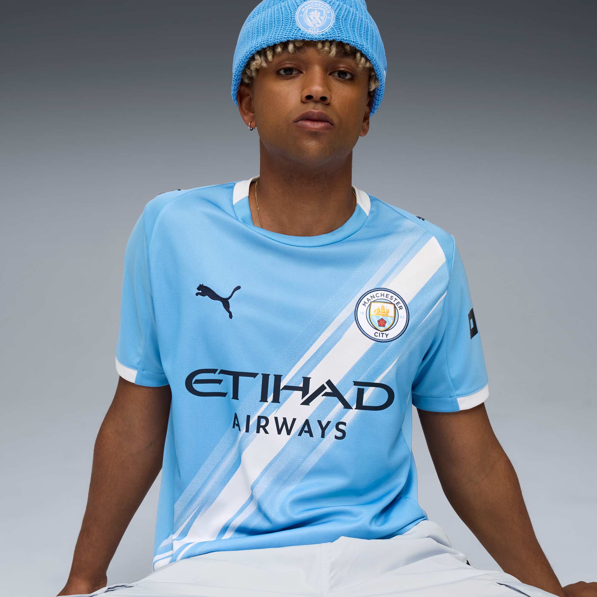 Puma Camiseta Manchester City Local 25/26, AZUL, hi-res