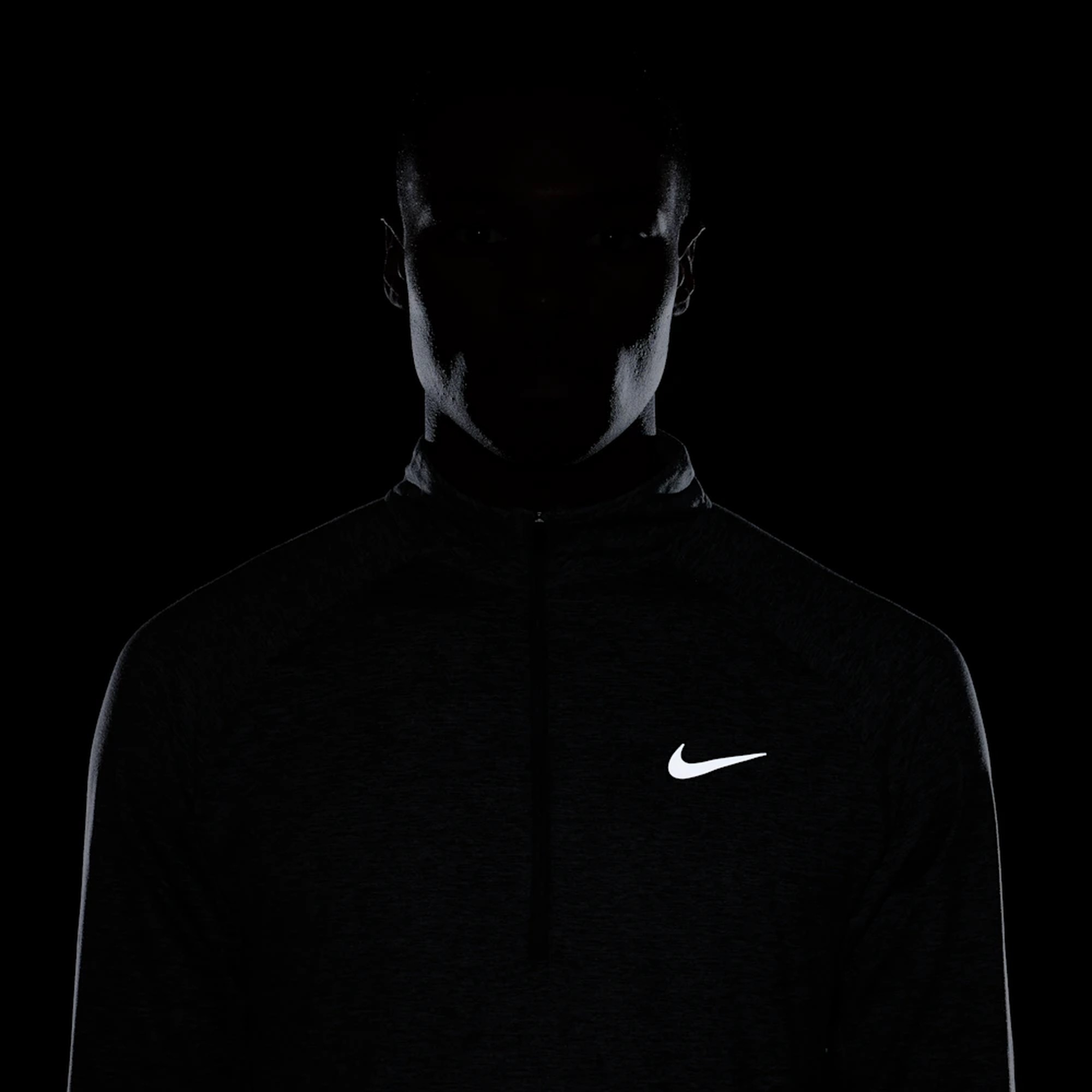 Nike Polera Dri-FIT 1/4-Zip Stride, NEGRO, hi-res