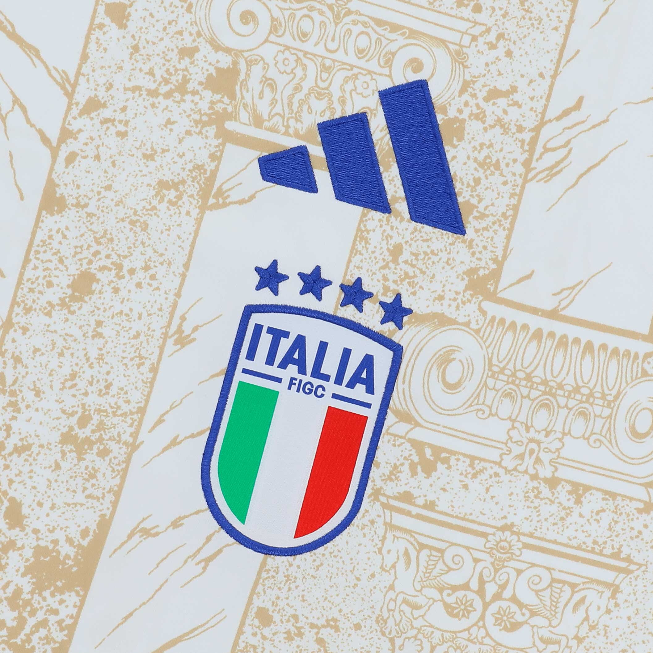 adidas Camiseta Prepartido Local Italia 26, BLANCO, hi-res