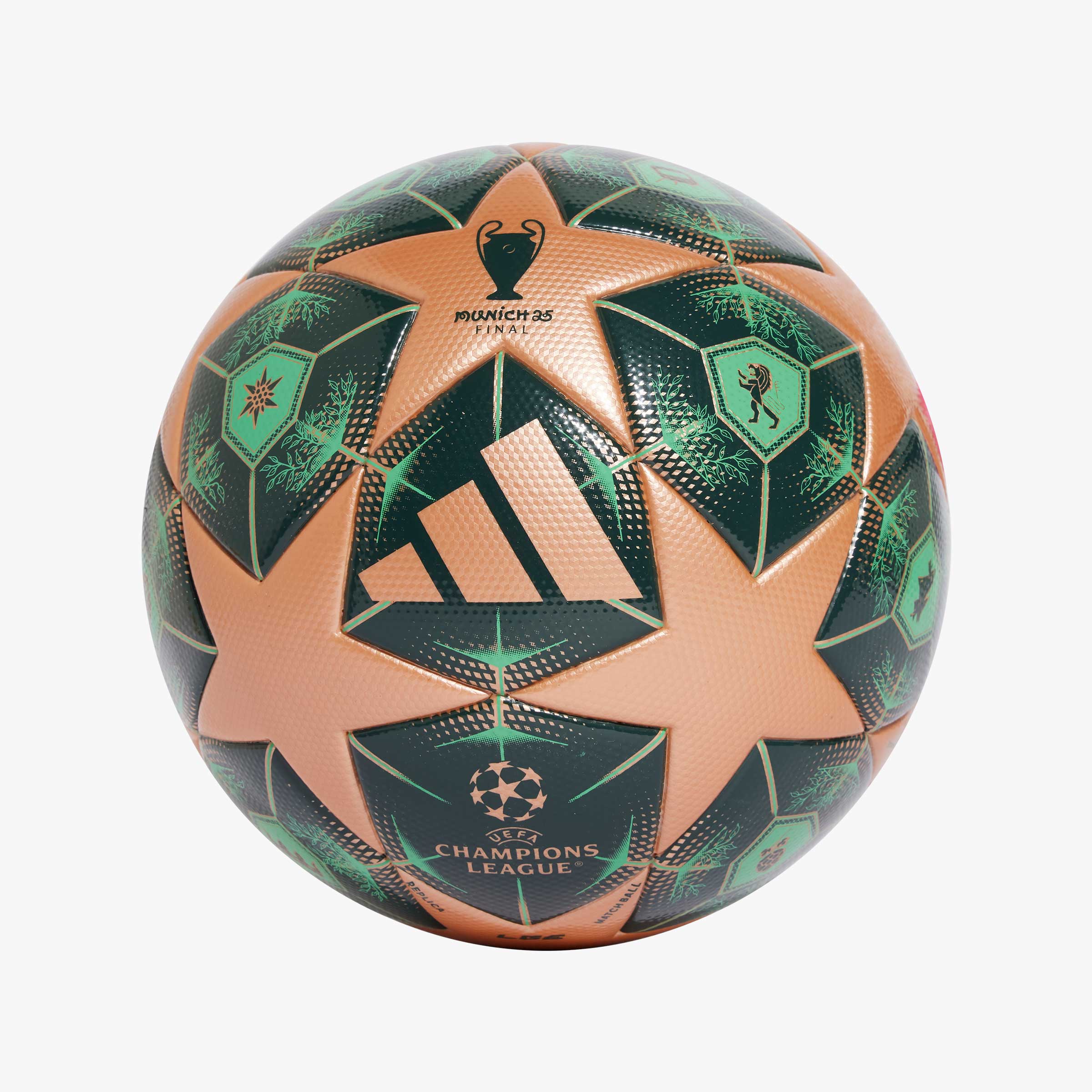 adidas Pelota de Fútbol UCL League, VERDE, hi-res