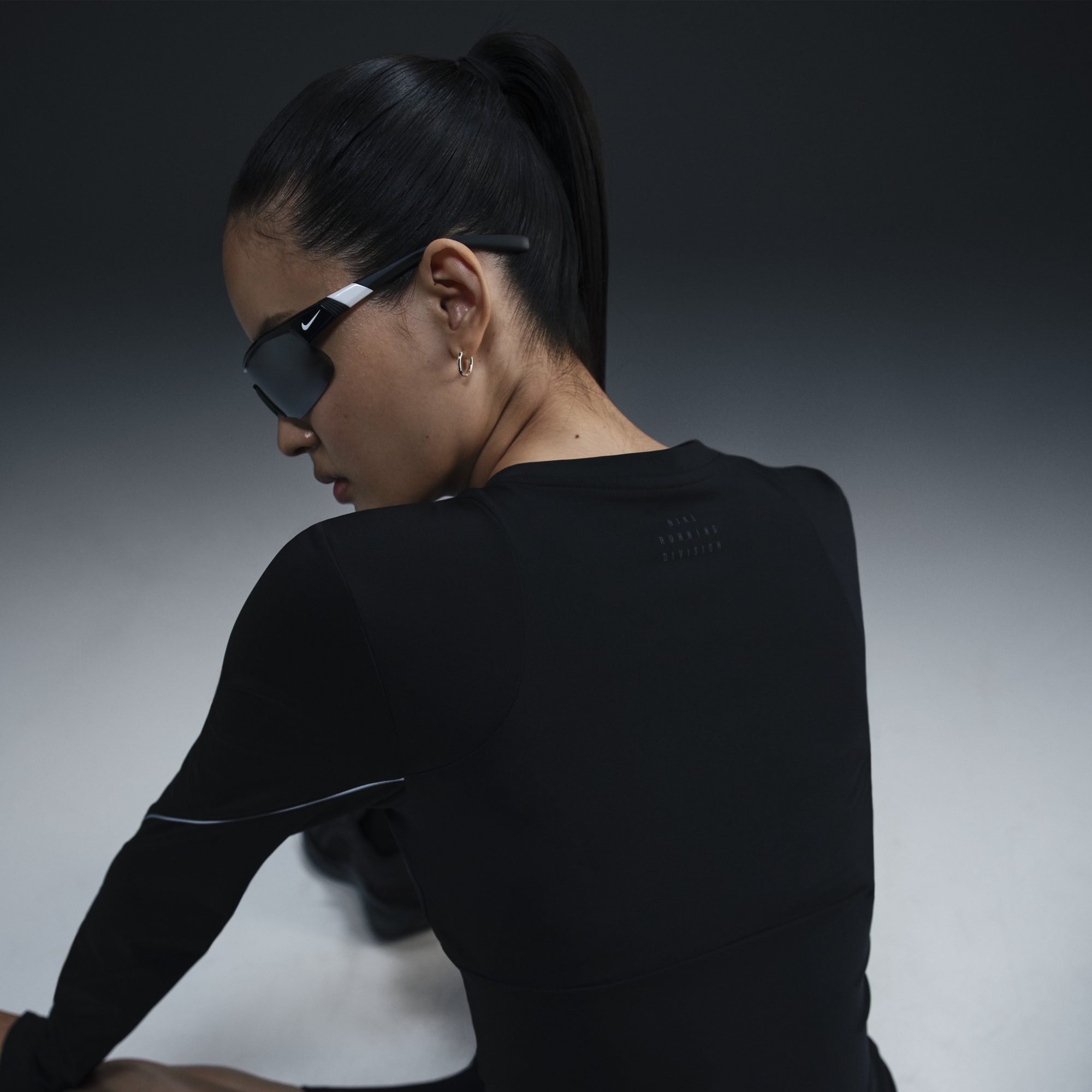 Nike Running Division, NEGRO, hi-res